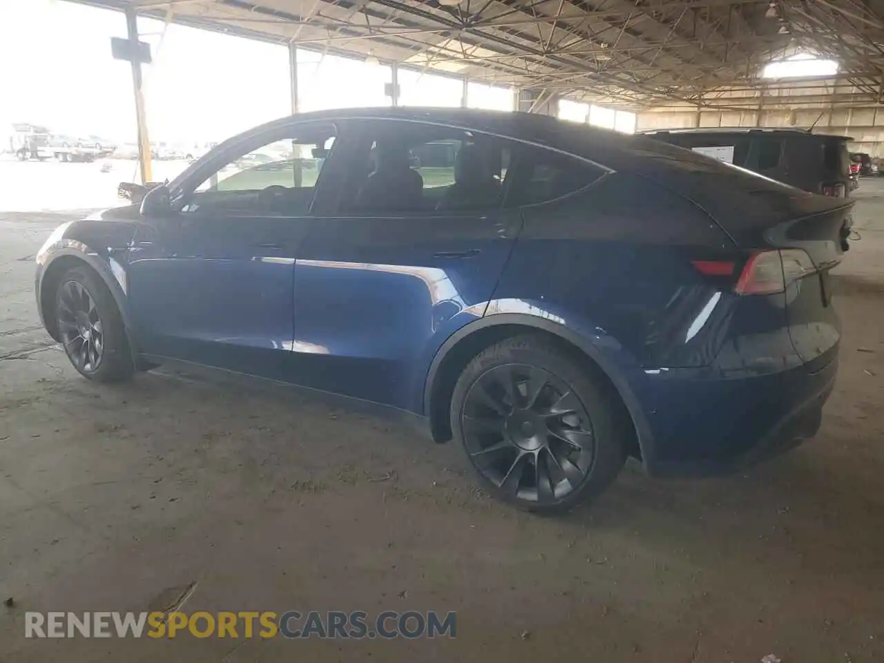 2 Photograph of a damaged car 5YJYGDEE3MF125964 TESLA MODEL Y 2021