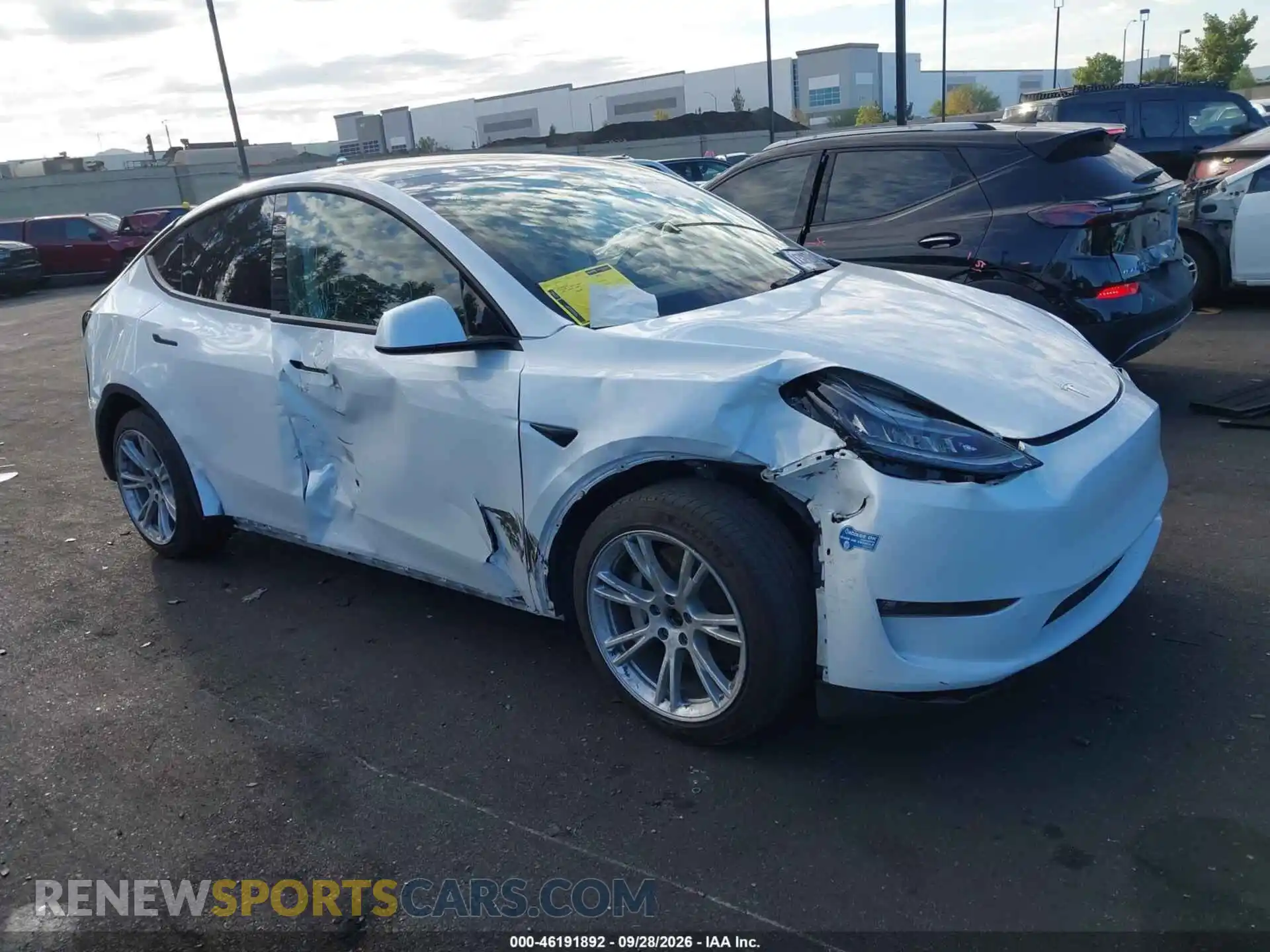 1 fotografías del automóvil dañado 5YJYGDEE3MF145616 TESLA MODEL Y 2021