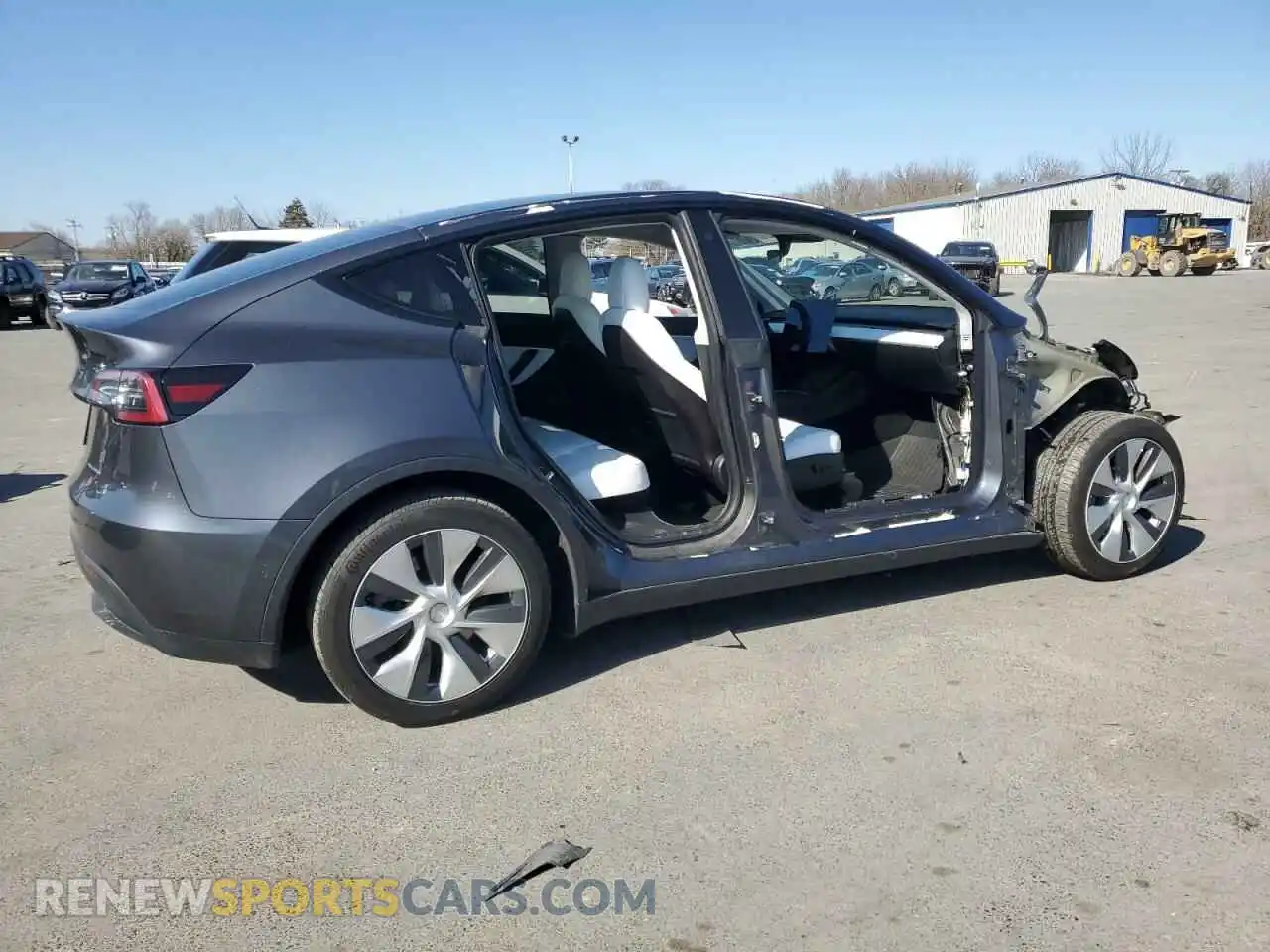 3 Photograph of a damaged car 5YJYGDEE3MF210139 TESLA MODEL Y 2021