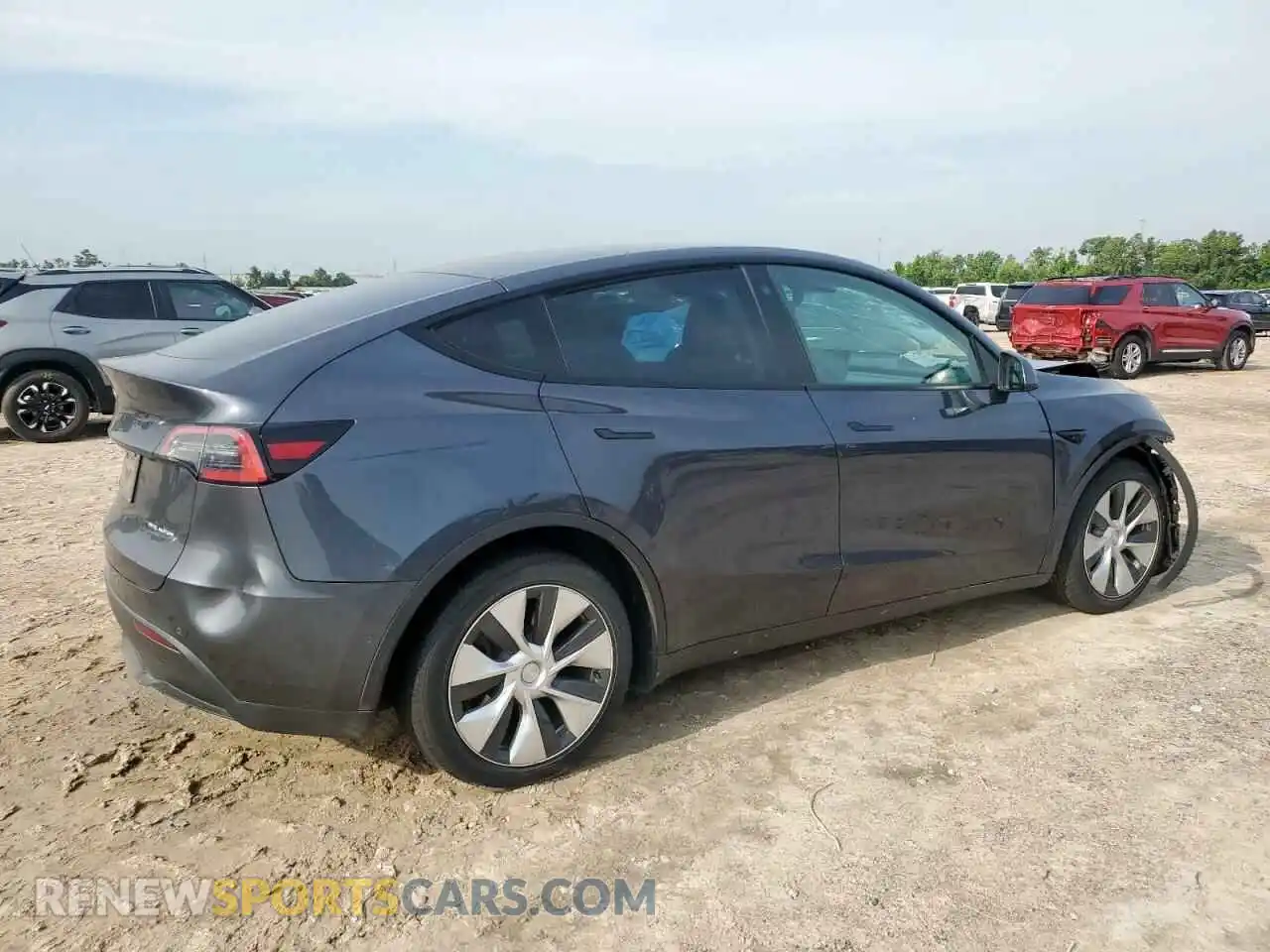 3 Photograph of a damaged car 5YJYGDEE3MF278229 TESLA MODEL Y 2021
