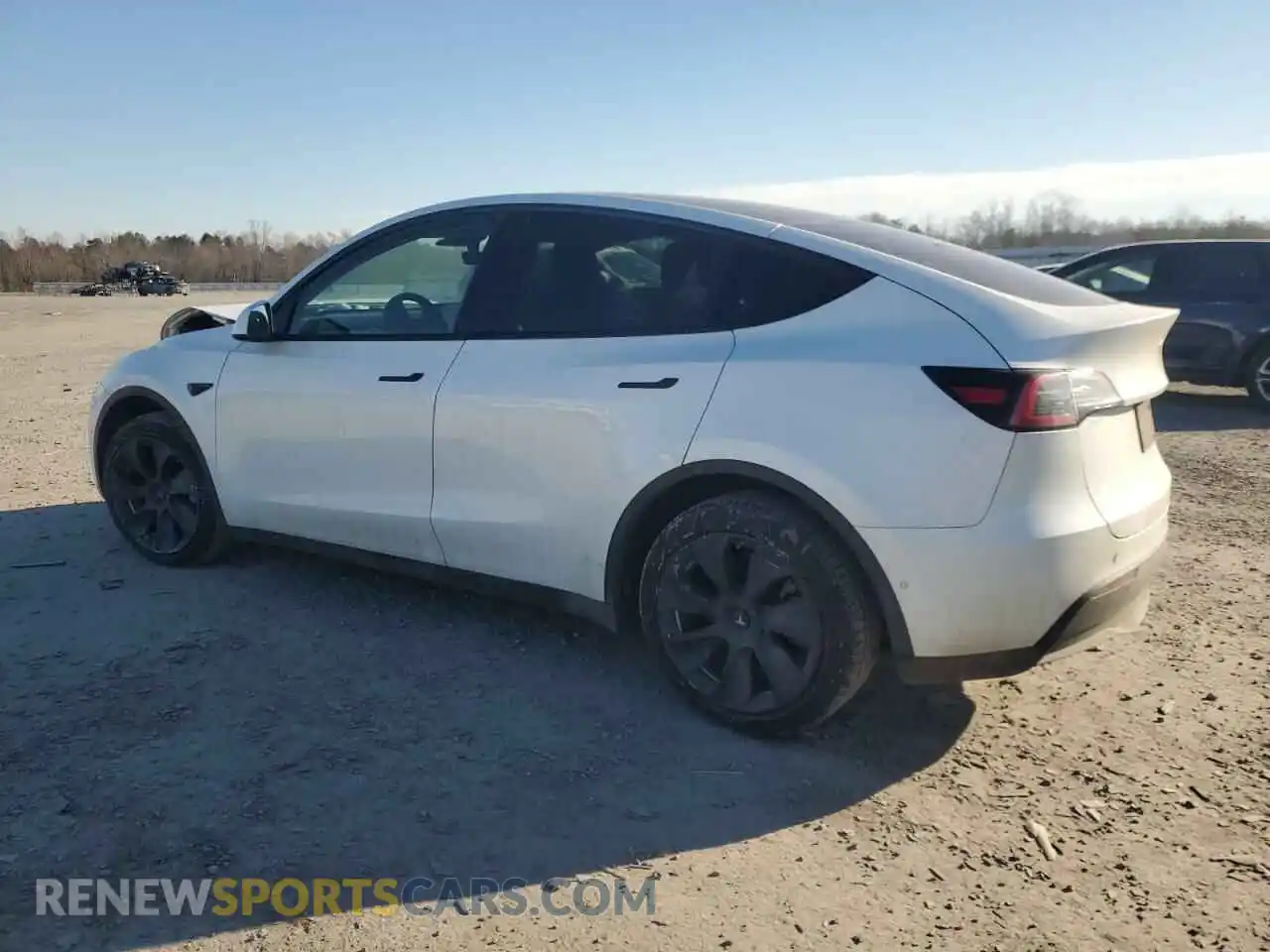 2 Photograph of a damaged car 5YJYGDEE3MF299047 TESLA MODEL Y 2021