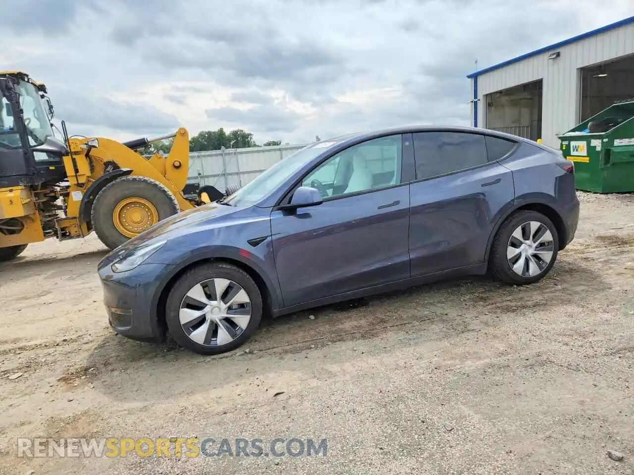 1 Photograph of a damaged car 5YJYGDEE3MF306613 TESLA MODEL Y 2021