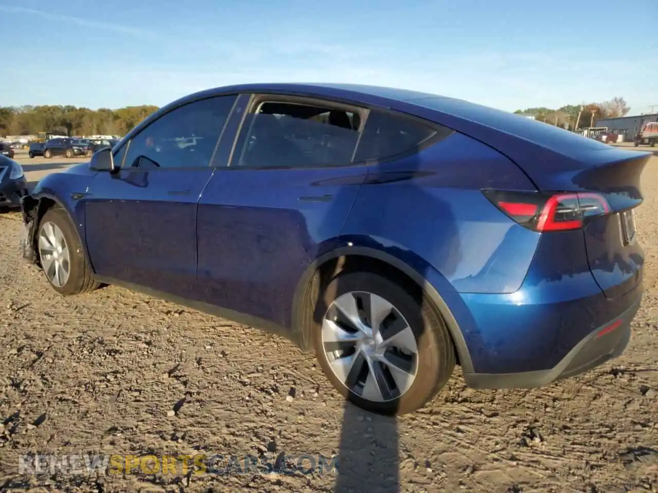 2 Photograph of a damaged car 5YJYGDEE4MF060980 TESLA MODEL Y 2021