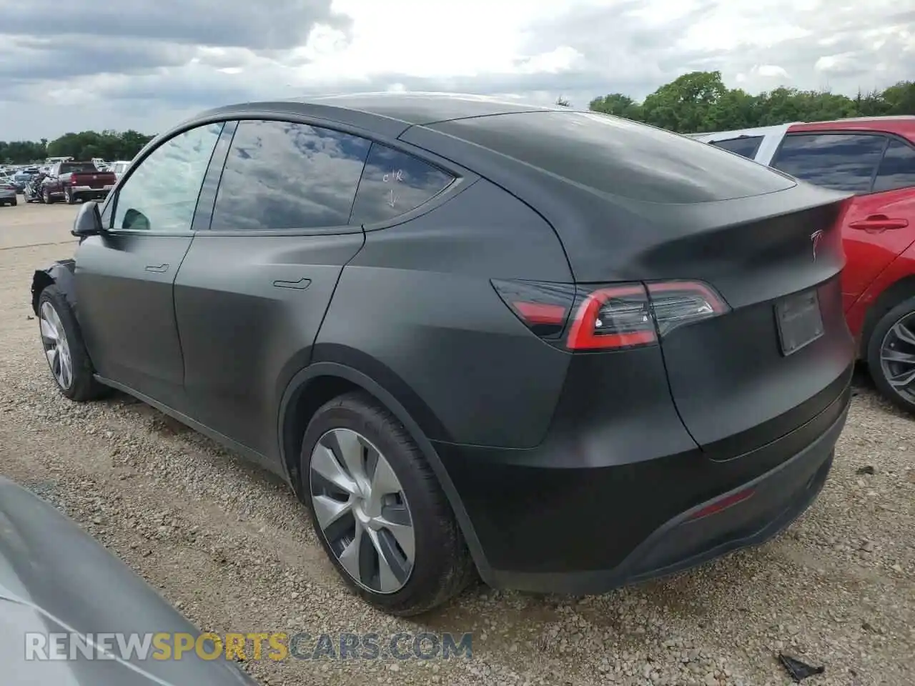 2 Фотография поврежденного автомобиля 5YJYGDEE4MF073695 TESLA MODEL Y 2021