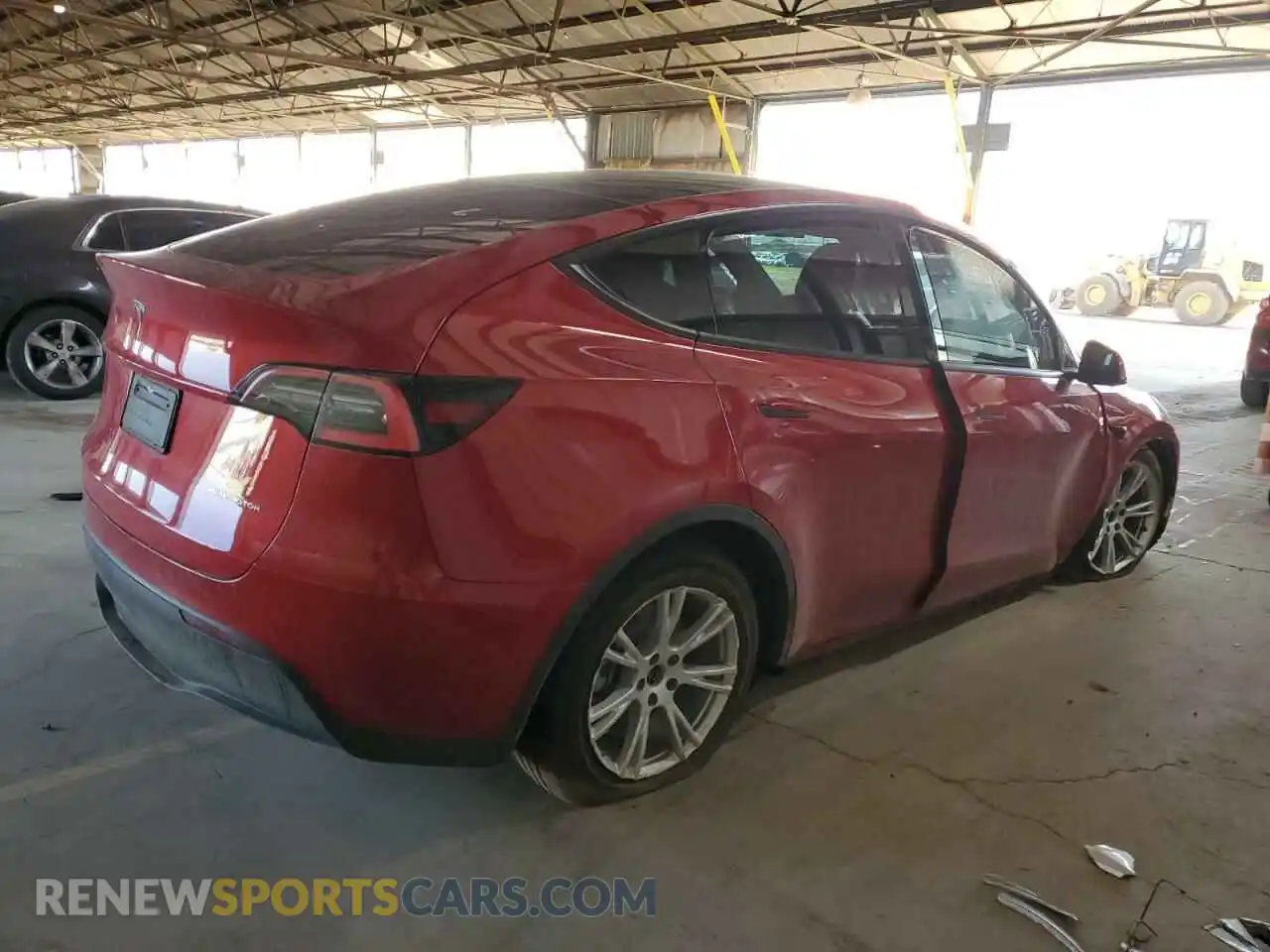 3 Photograph of a damaged car 5YJYGDEE4MF075690 TESLA MODEL Y 2021