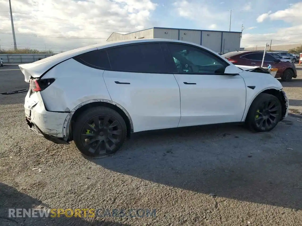 3 Photograph of a damaged car 5YJYGDEE4MF081148 TESLA MODEL Y 2021