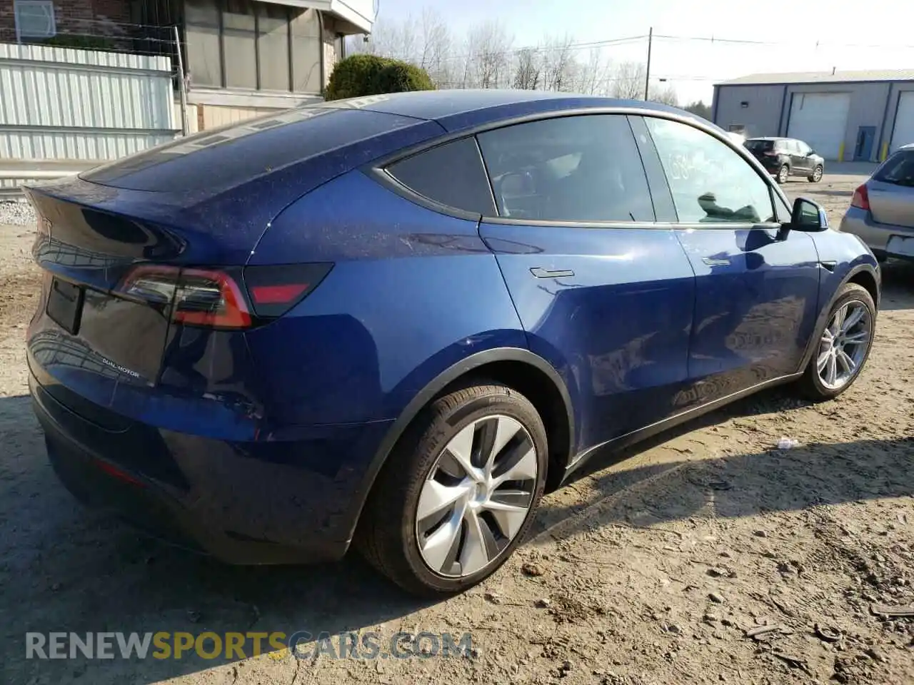 3 Photograph of a damaged car 5YJYGDEE4MF083045 TESLA MODEL Y 2021