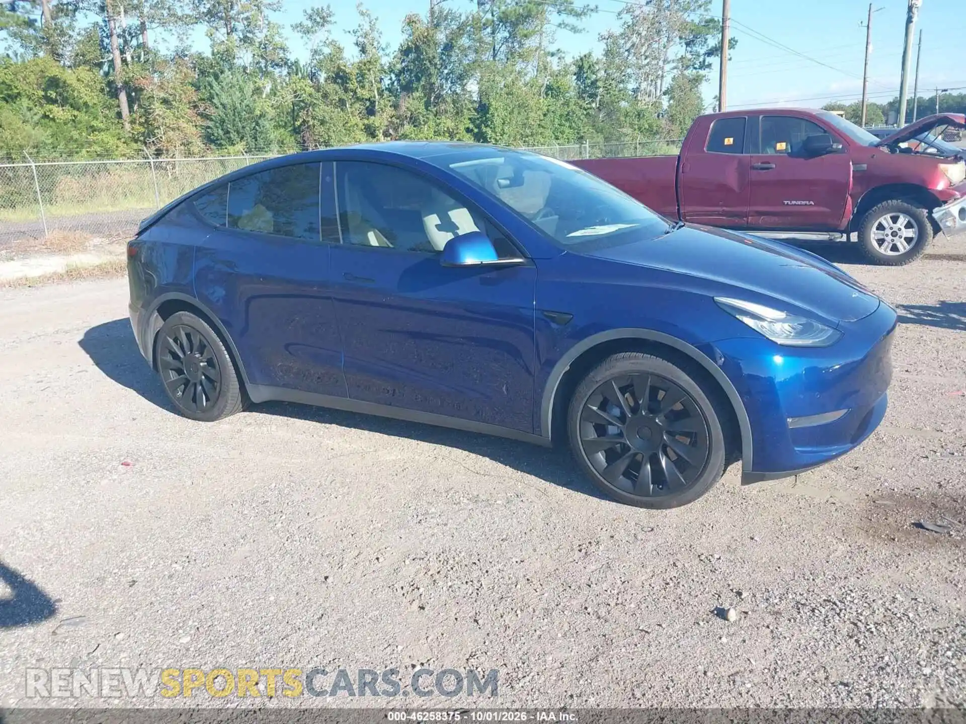 1 Фотография поврежденного автомобиля 5YJYGDEE4MF084986 TESLA MODEL Y 2021