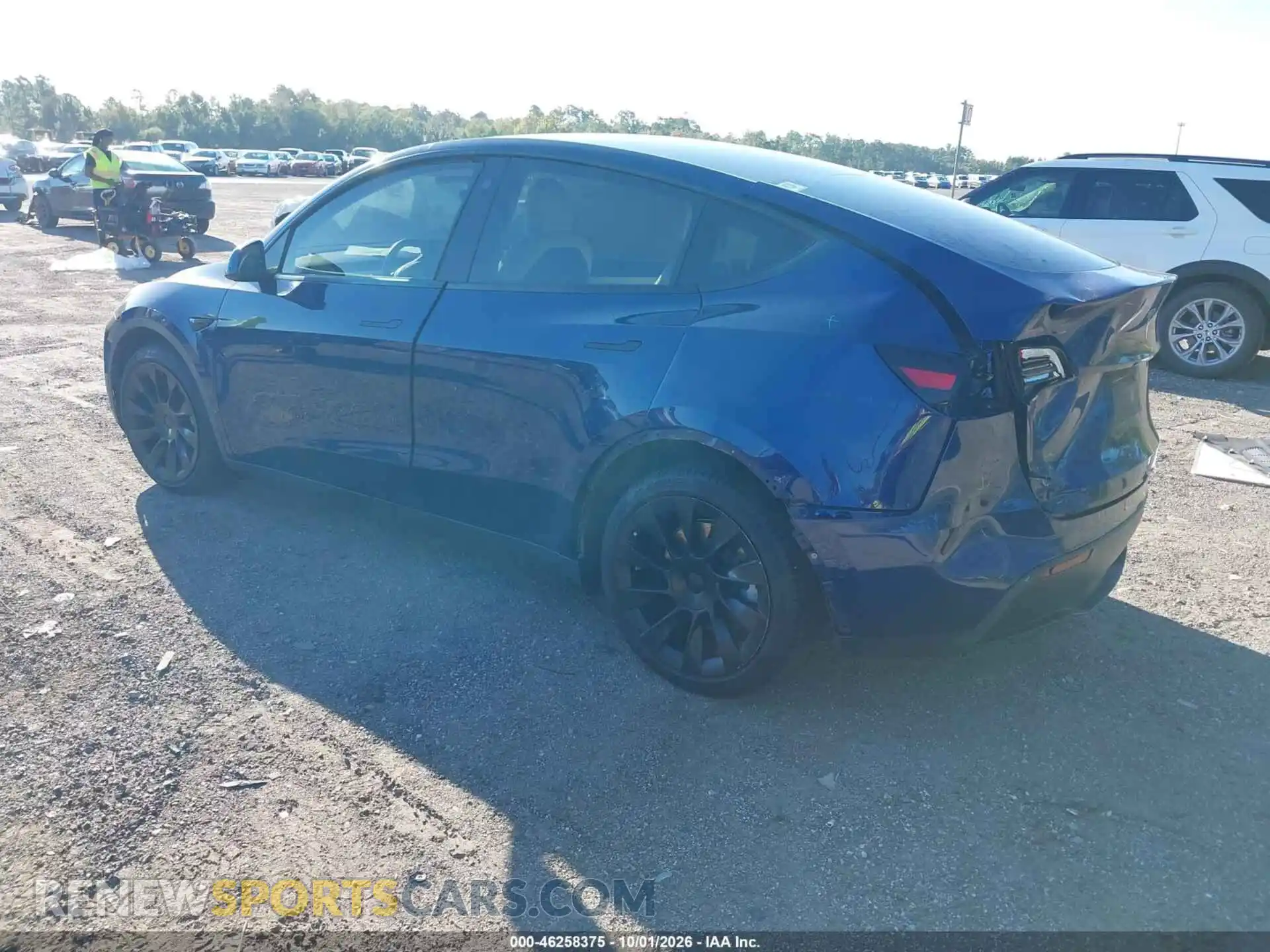 3 Фотография поврежденного автомобиля 5YJYGDEE4MF084986 TESLA MODEL Y 2021