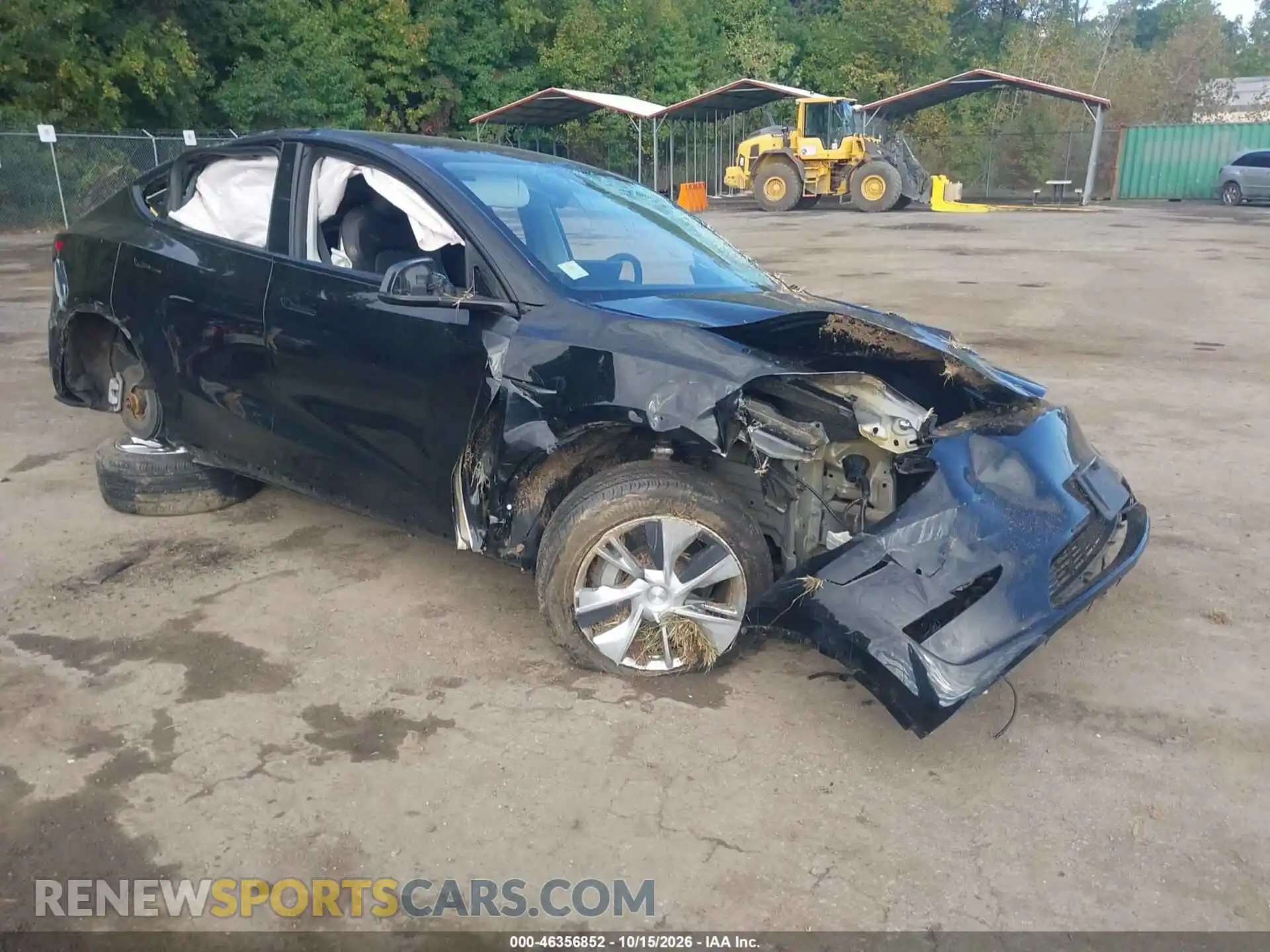 1 Photograph of a damaged car 5YJYGDEE4MF089332 TESLA MODEL Y 2021