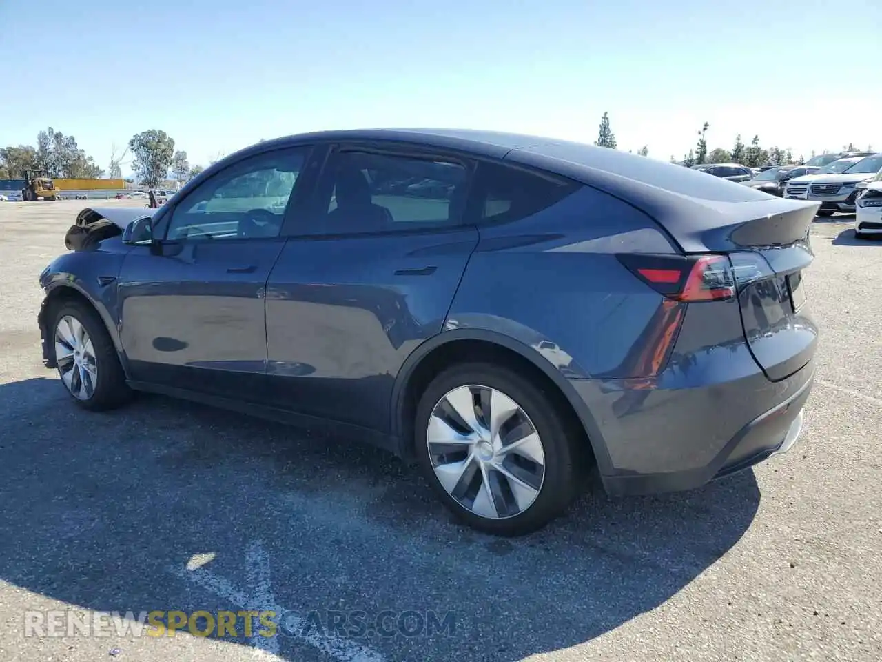 2 Photograph of a damaged car 5YJYGDEE4MF090769 TESLA MODEL Y 2021