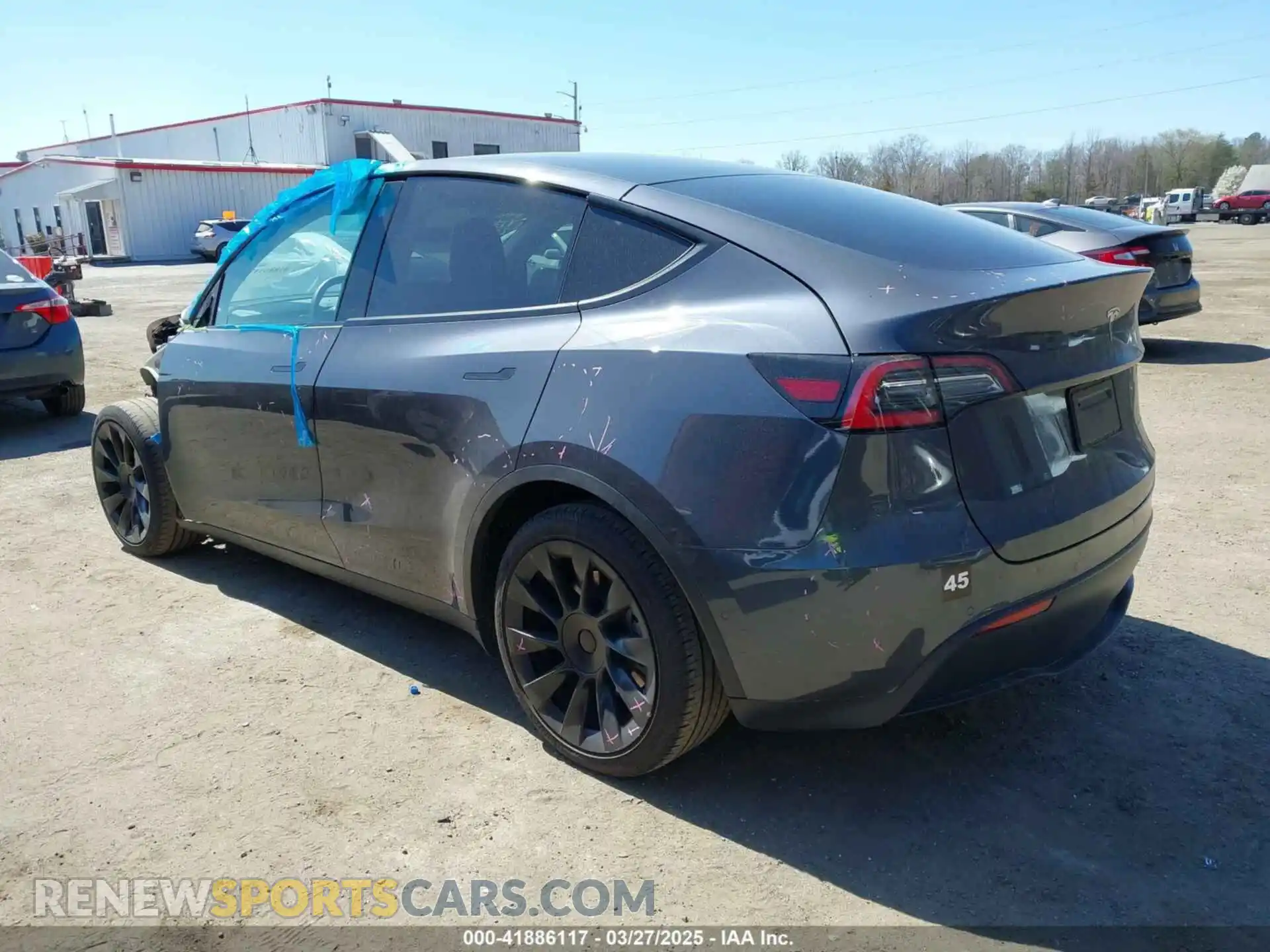 3 Photograph of a damaged car 5YJYGDEE4MF091162 TESLA MODEL Y 2021
