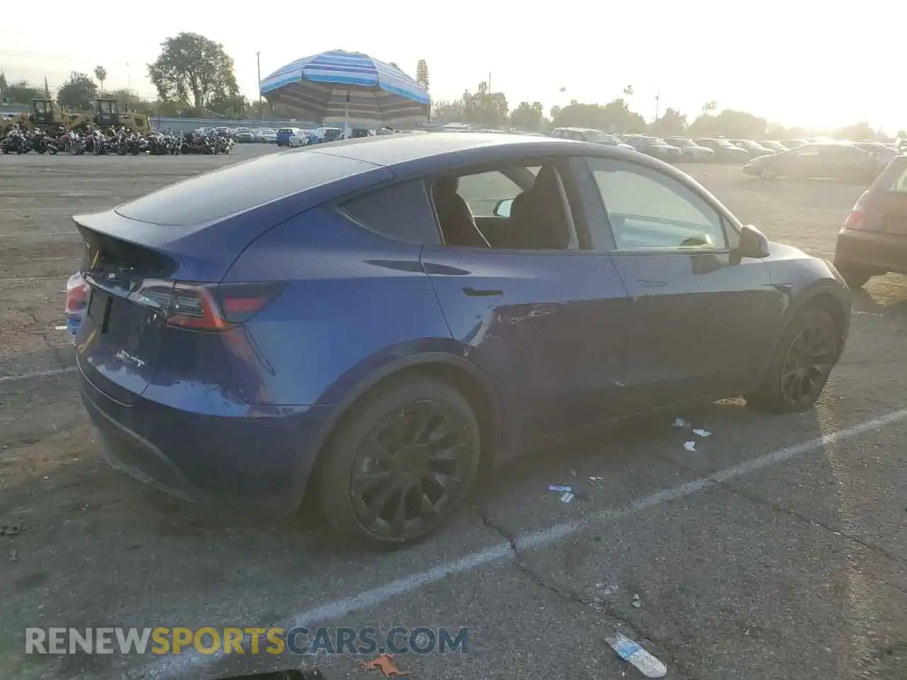 3 Photograph of a damaged car 5YJYGDEE4MF160352 TESLA MODEL Y 2021