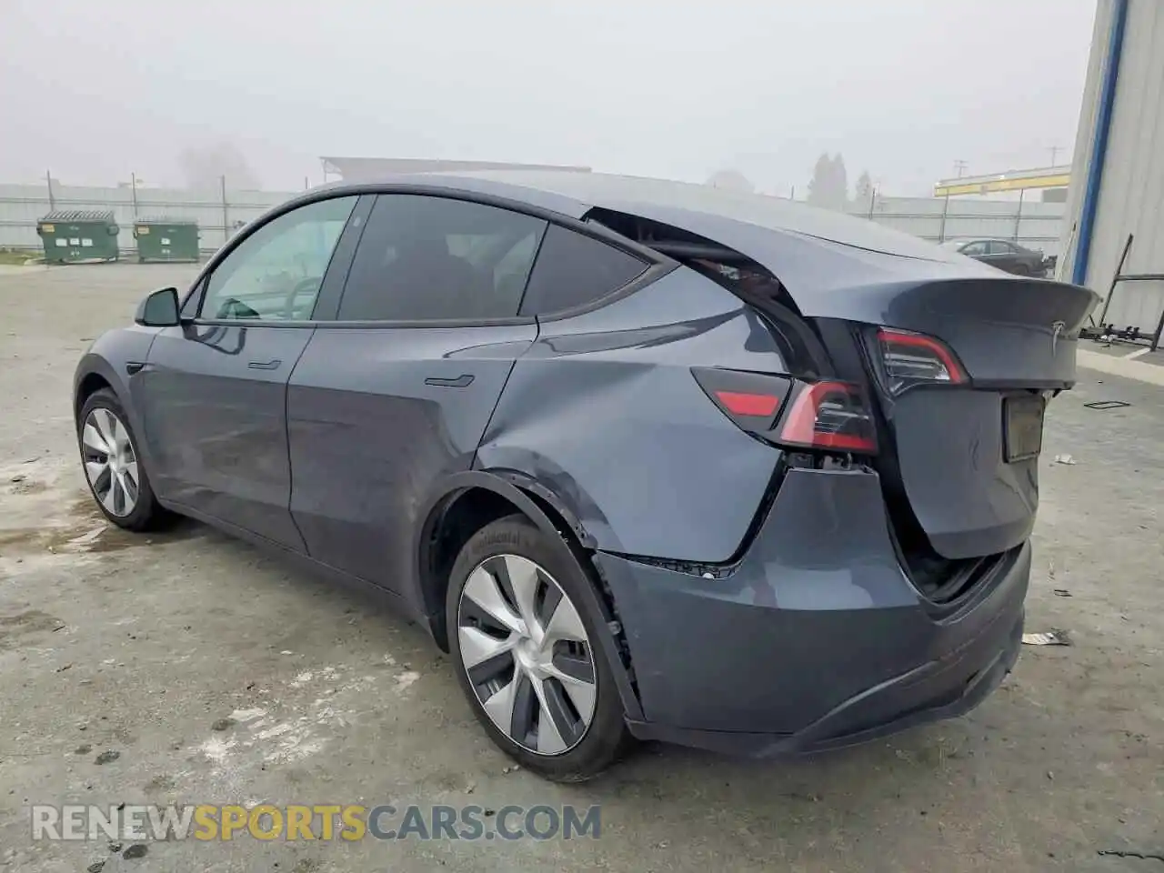 2 Photograph of a damaged car 5YJYGDEE4MF160898 TESLA MODEL Y 2021
