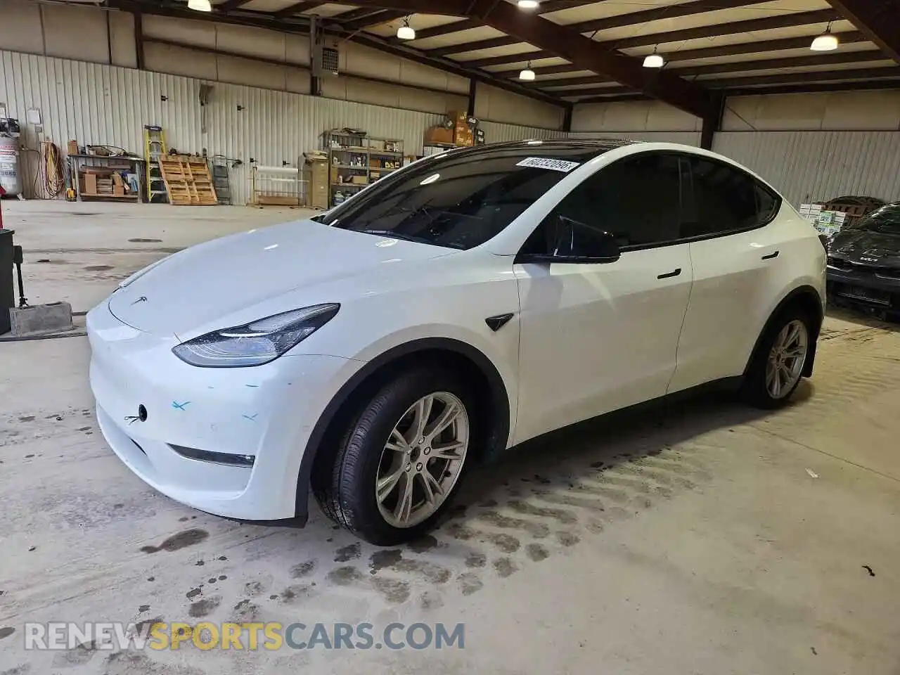 1 fotografías del automóvil dañado 5YJYGDEE4MF183243 TESLA MODEL Y 2021