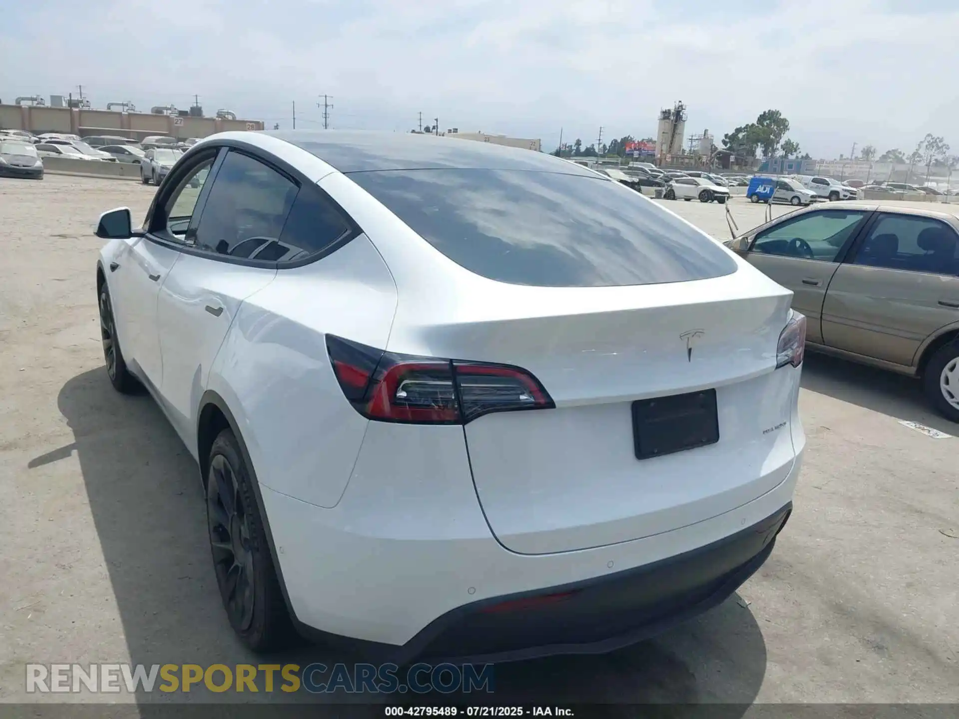 3 Photograph of a damaged car 5YJYGDEE4MF245529 TESLA MODEL Y 2021