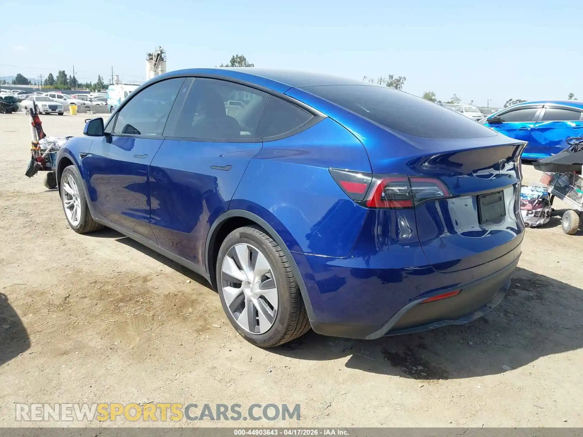 3 Photograph of a damaged car 5YJYGDEE4MF284878 TESLA MODEL Y 2021