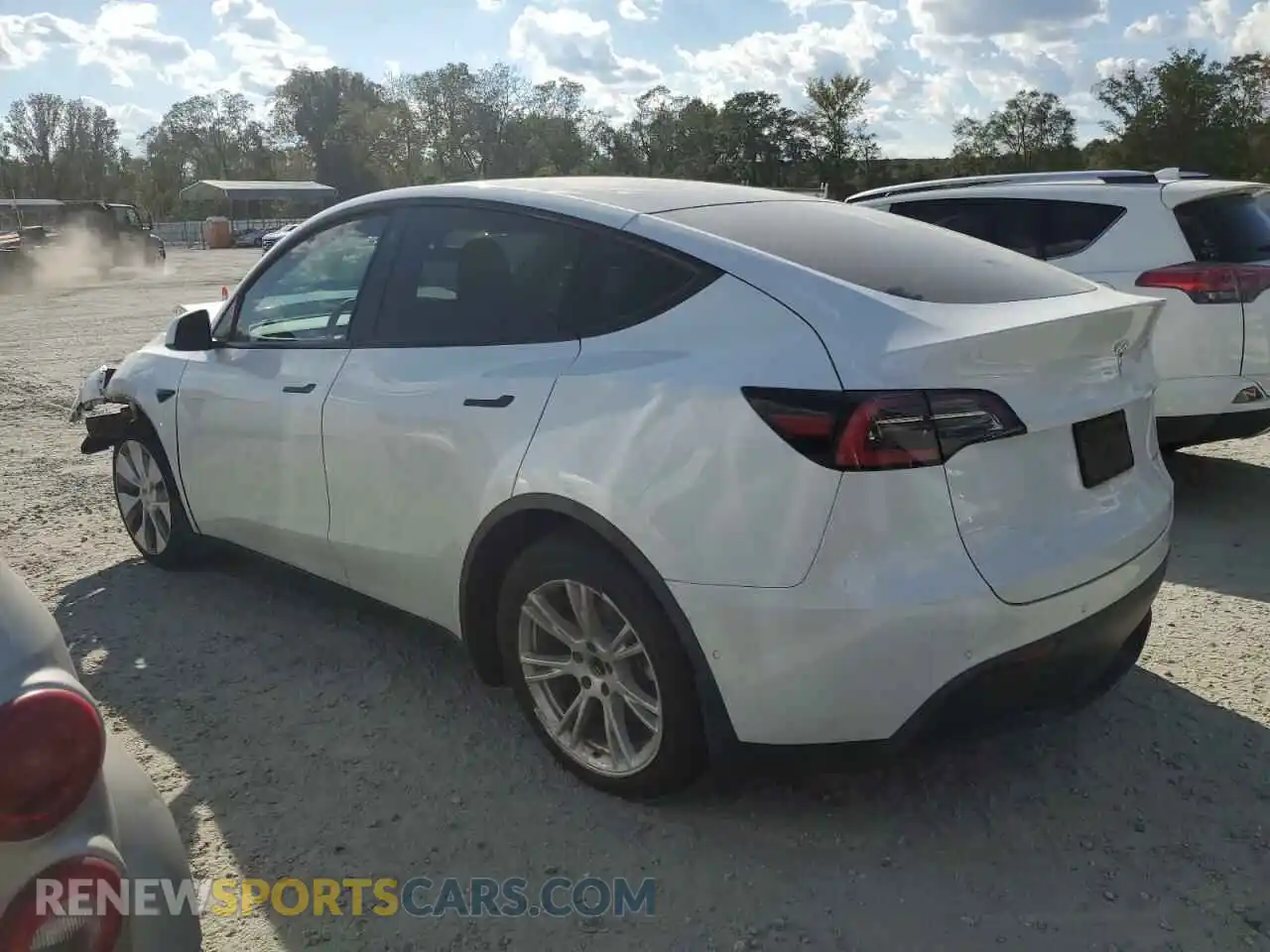 2 Фотография поврежденного автомобиля 5YJYGDEE5MF081658 TESLA MODEL Y 2021