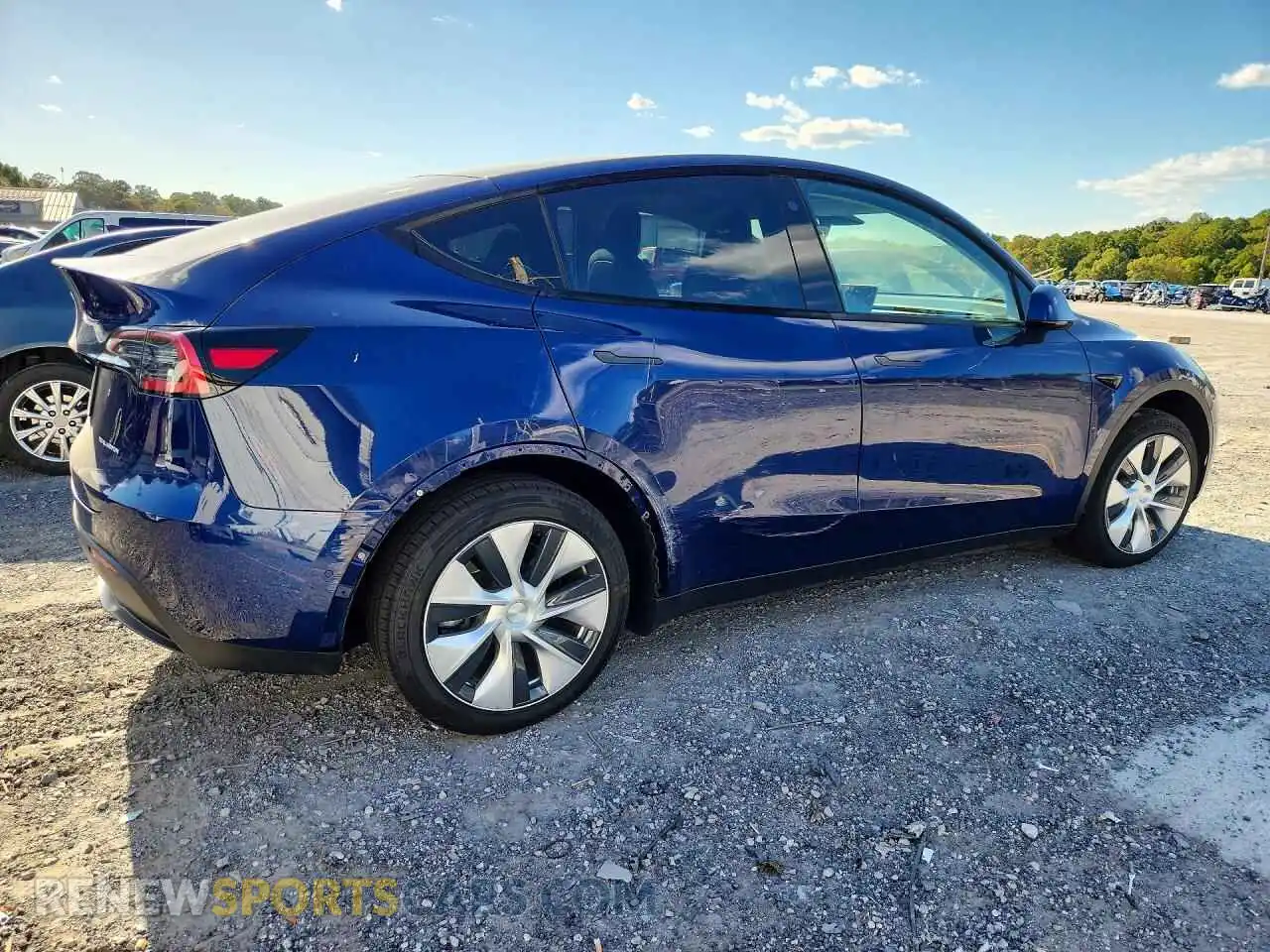 3 Photograph of a damaged car 5YJYGDEE5MF087489 TESLA MODEL Y 2021