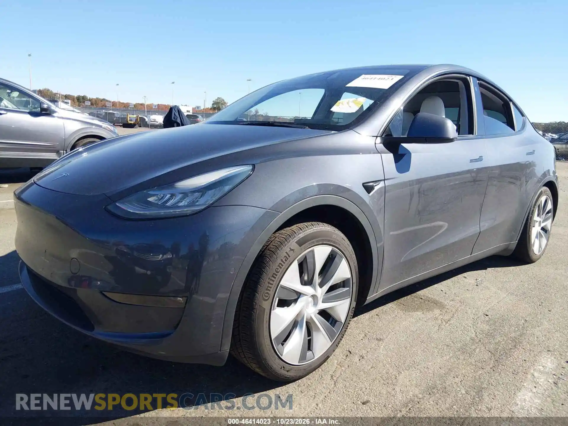 2 Photograph of a damaged car 5YJYGDEE5MF145021 TESLA MODEL Y 2021