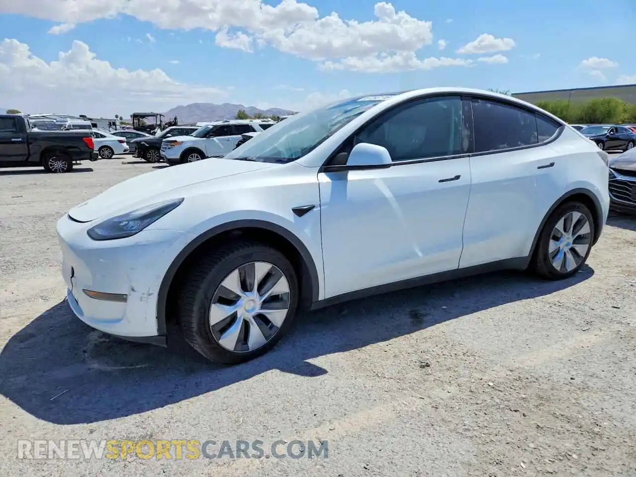 1 Фотография поврежденного автомобиля 5YJYGDEE5MF146220 TESLA MODEL Y 2021