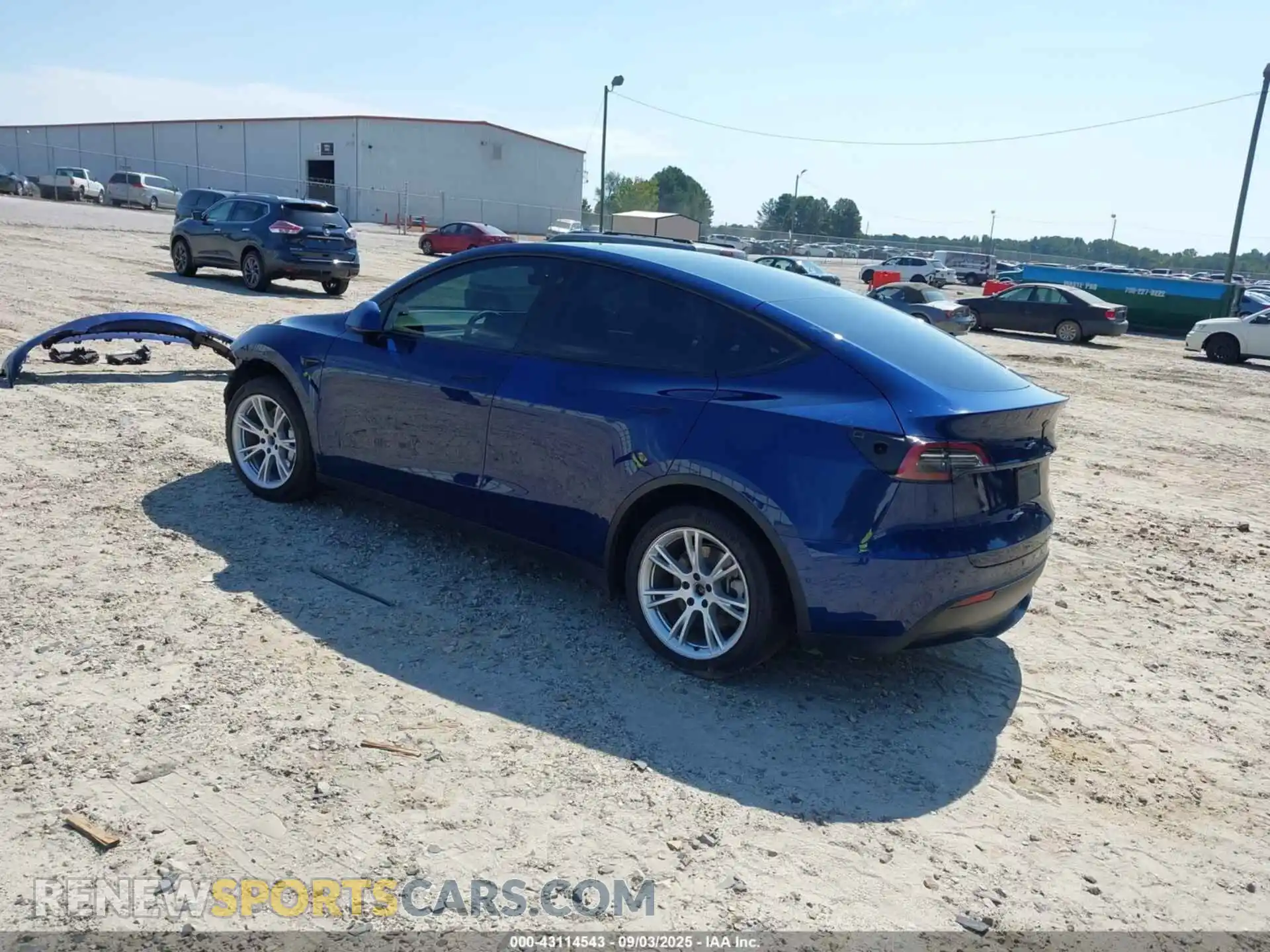 3 Photograph of a damaged car 5YJYGDEE5MF176933 TESLA MODEL Y 2021