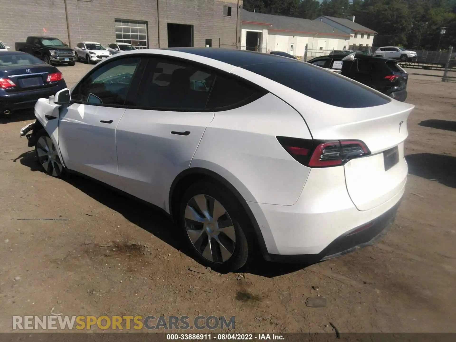 3 Photograph of a damaged car 5YJYGDEE5MF208179 TESLA MODEL Y 2021