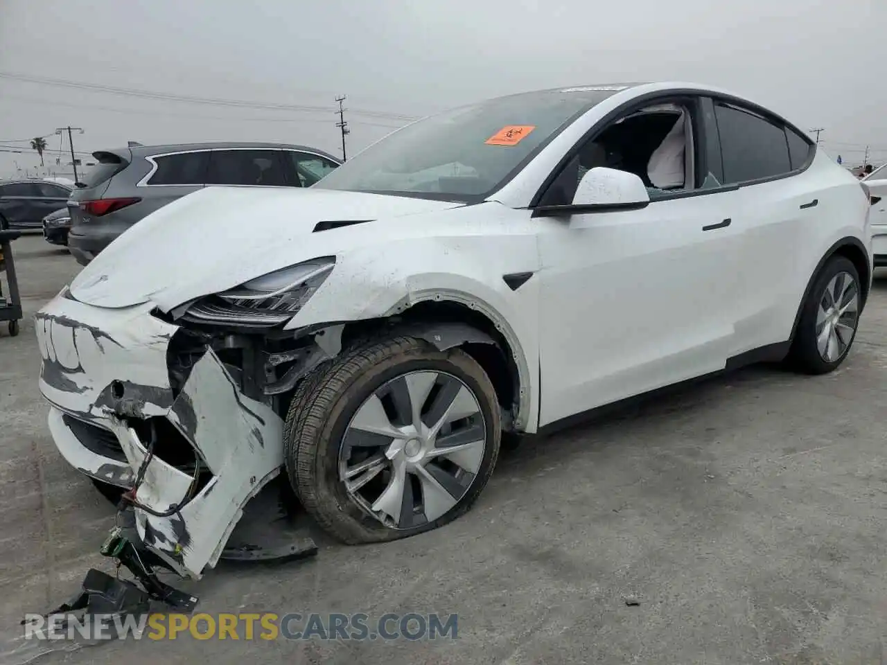 1 fotografías del automóvil dañado 5YJYGDEE5MF259729 TESLA MODEL Y 2021