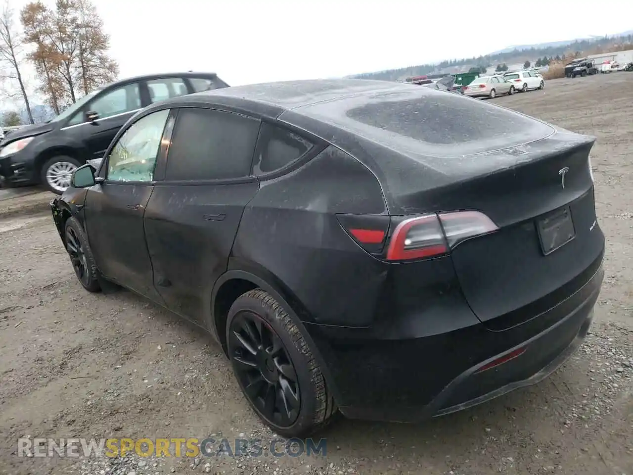 3 Photograph of a damaged car 5YJYGDEE5MF286106 TESLA MODEL Y 2021