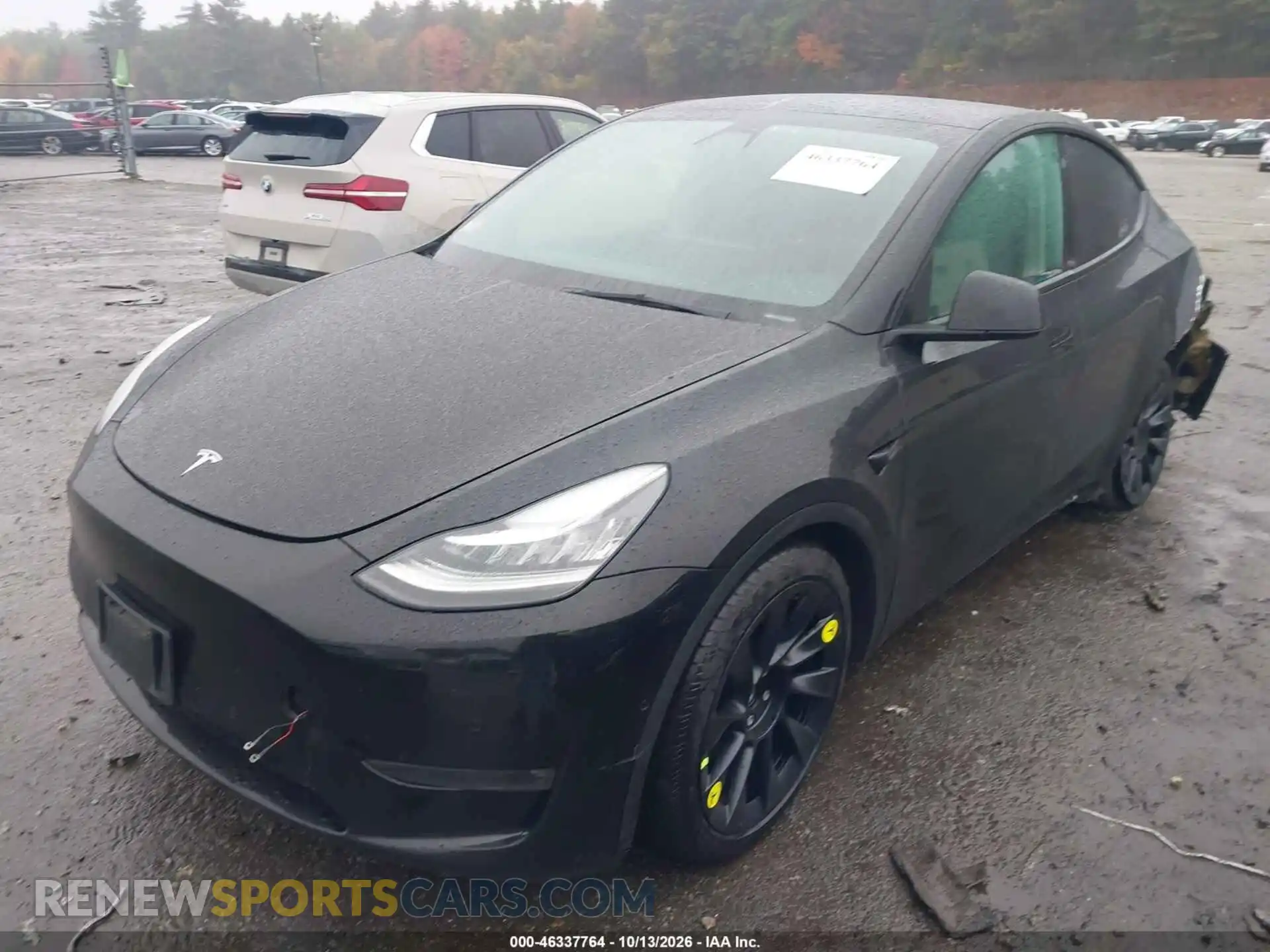 2 Photograph of a damaged car 5YJYGDEE5MF299731 TESLA MODEL Y 2021