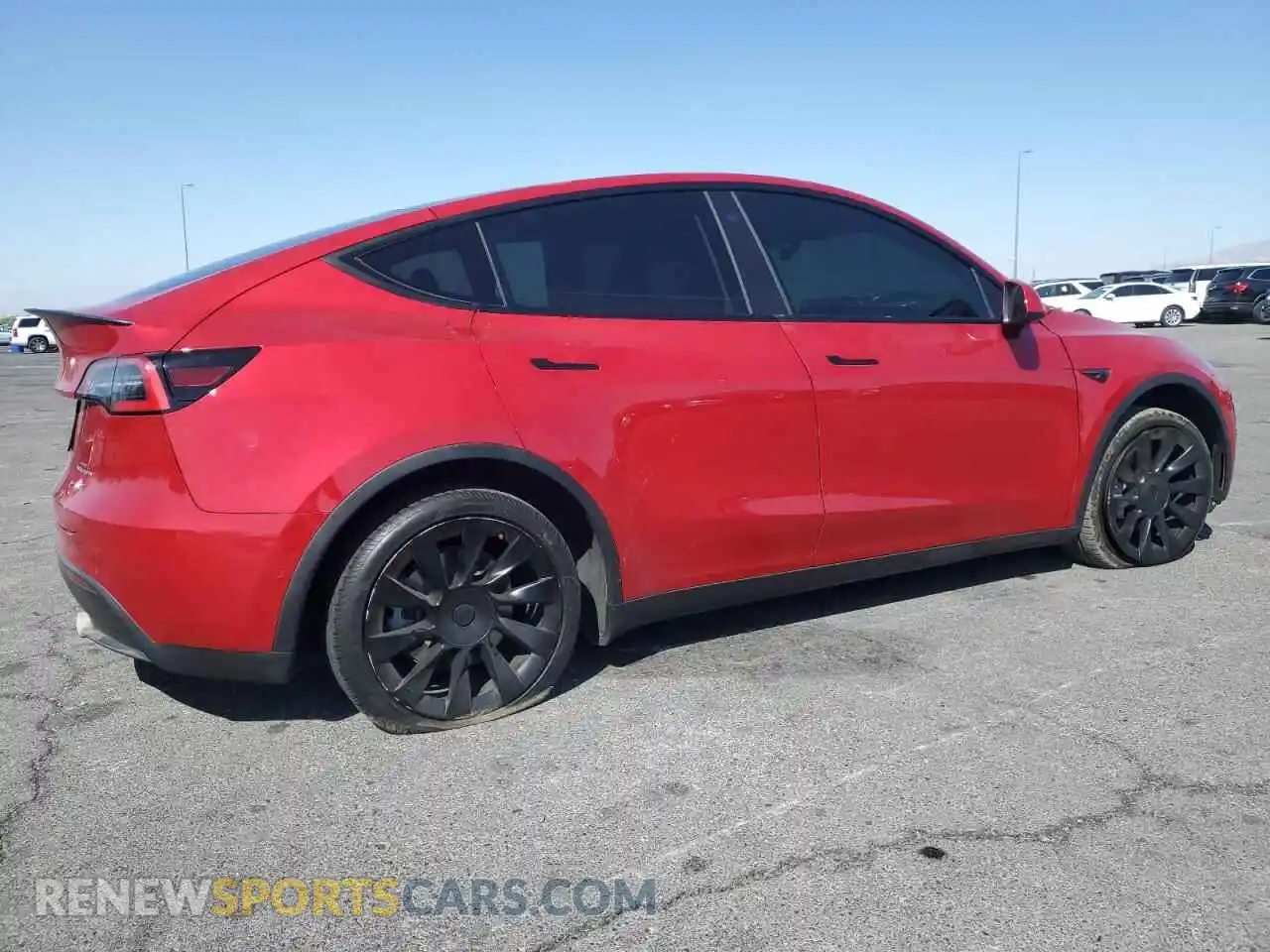 3 Photograph of a damaged car 5YJYGDEE6MF096413 TESLA MODEL Y 2021