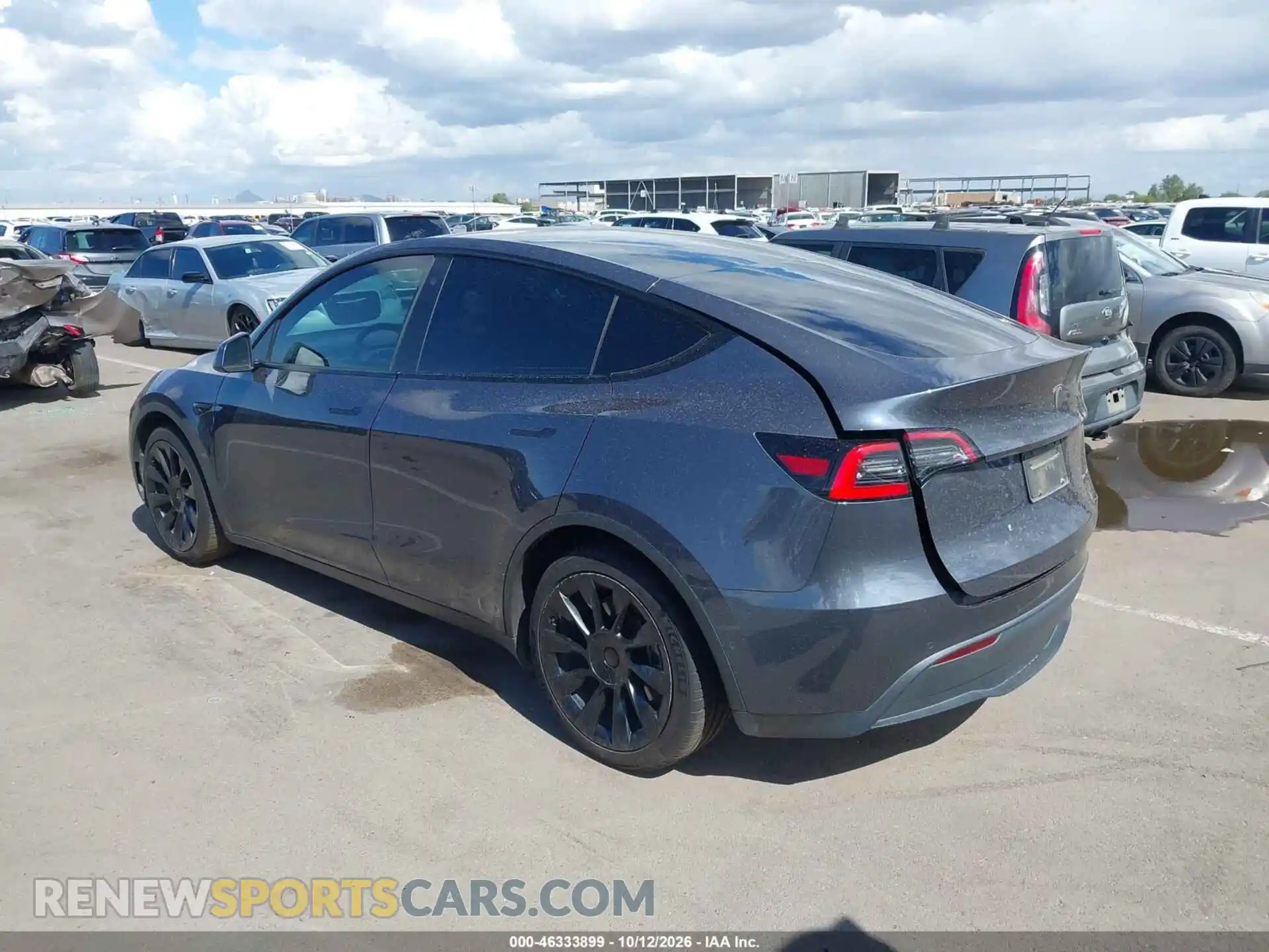 3 Photograph of a damaged car 5YJYGDEE6MF115459 TESLA MODEL Y 2021