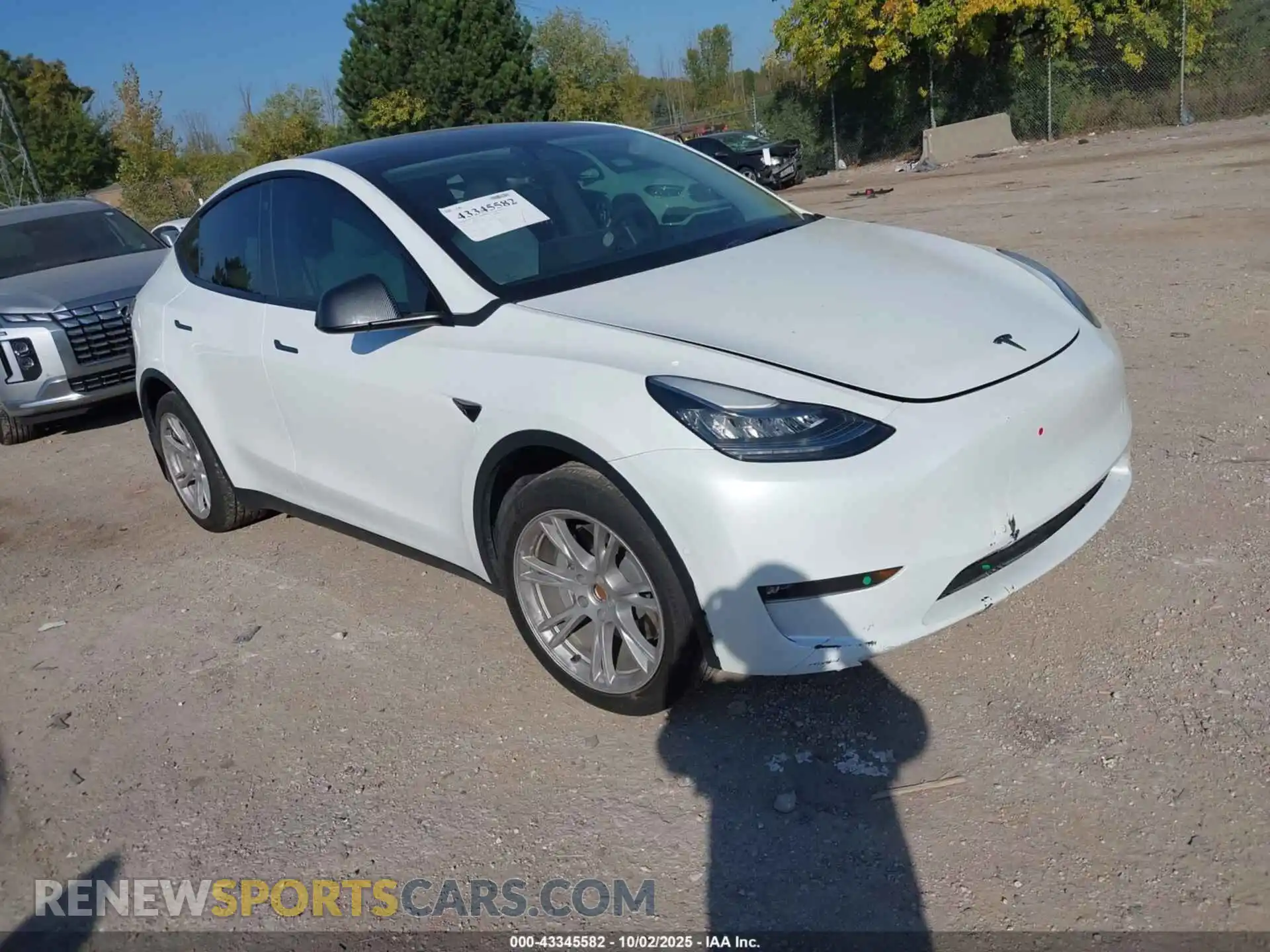1 Фотография поврежденного автомобиля 5YJYGDEE6MF139180 TESLA MODEL Y 2021