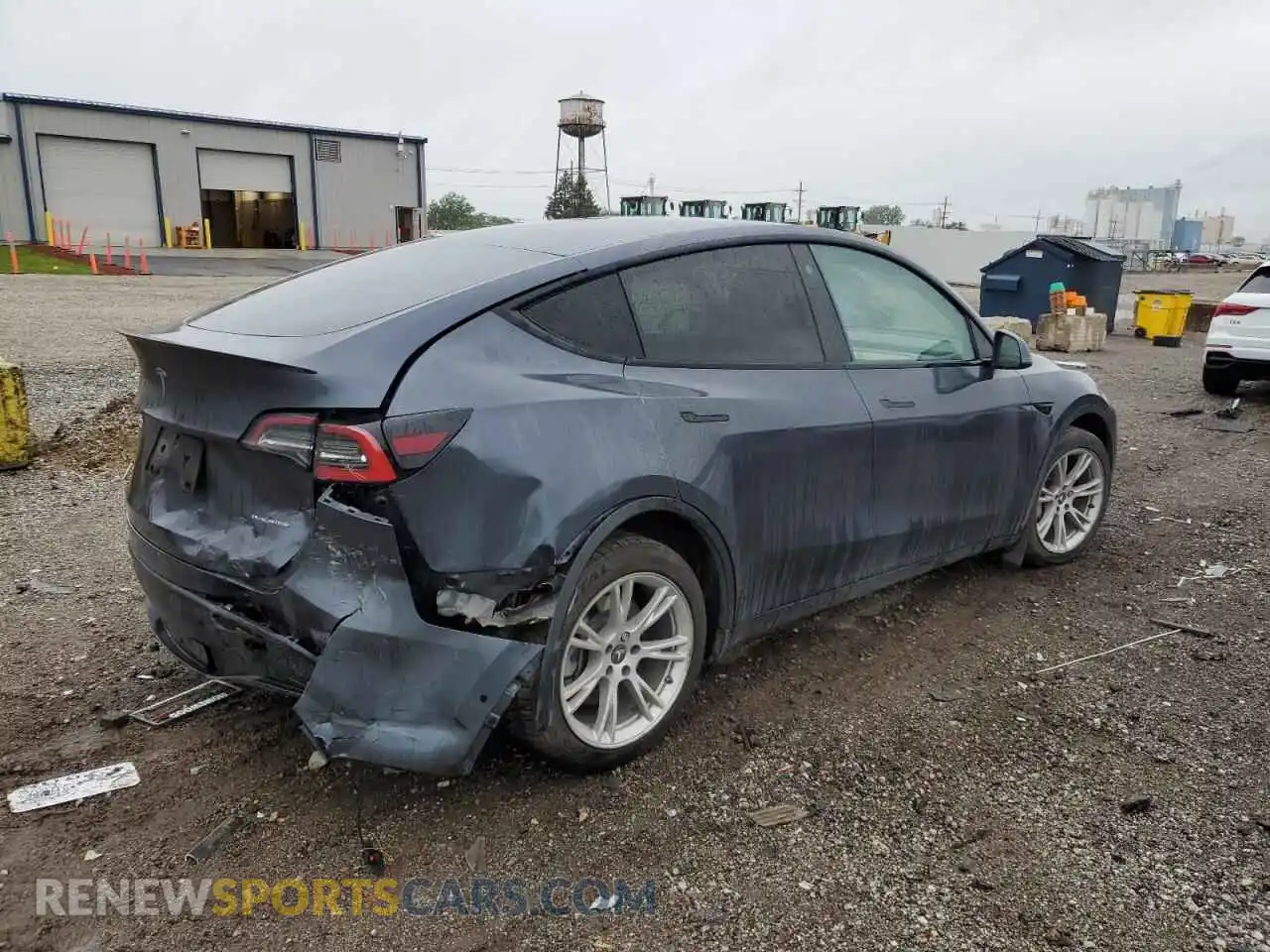 3 Photograph of a damaged car 5YJYGDEE6MF145240 TESLA MODEL Y 2021
