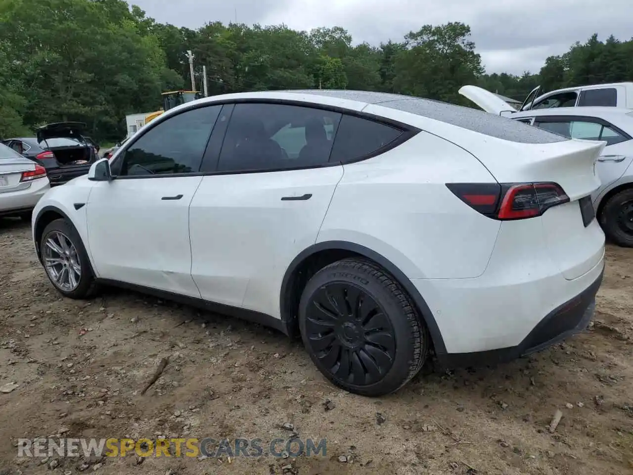 2 Фотография поврежденного автомобиля 5YJYGDEE6MF185379 TESLA MODEL Y 2021