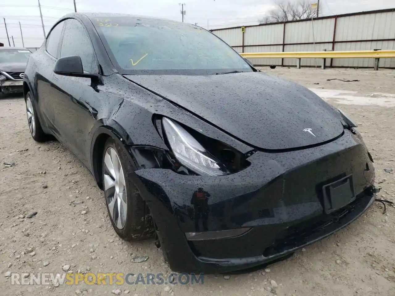 1 fotografías del automóvil dañado 5YJYGDEE6MF186631 TESLA MODEL Y 2021