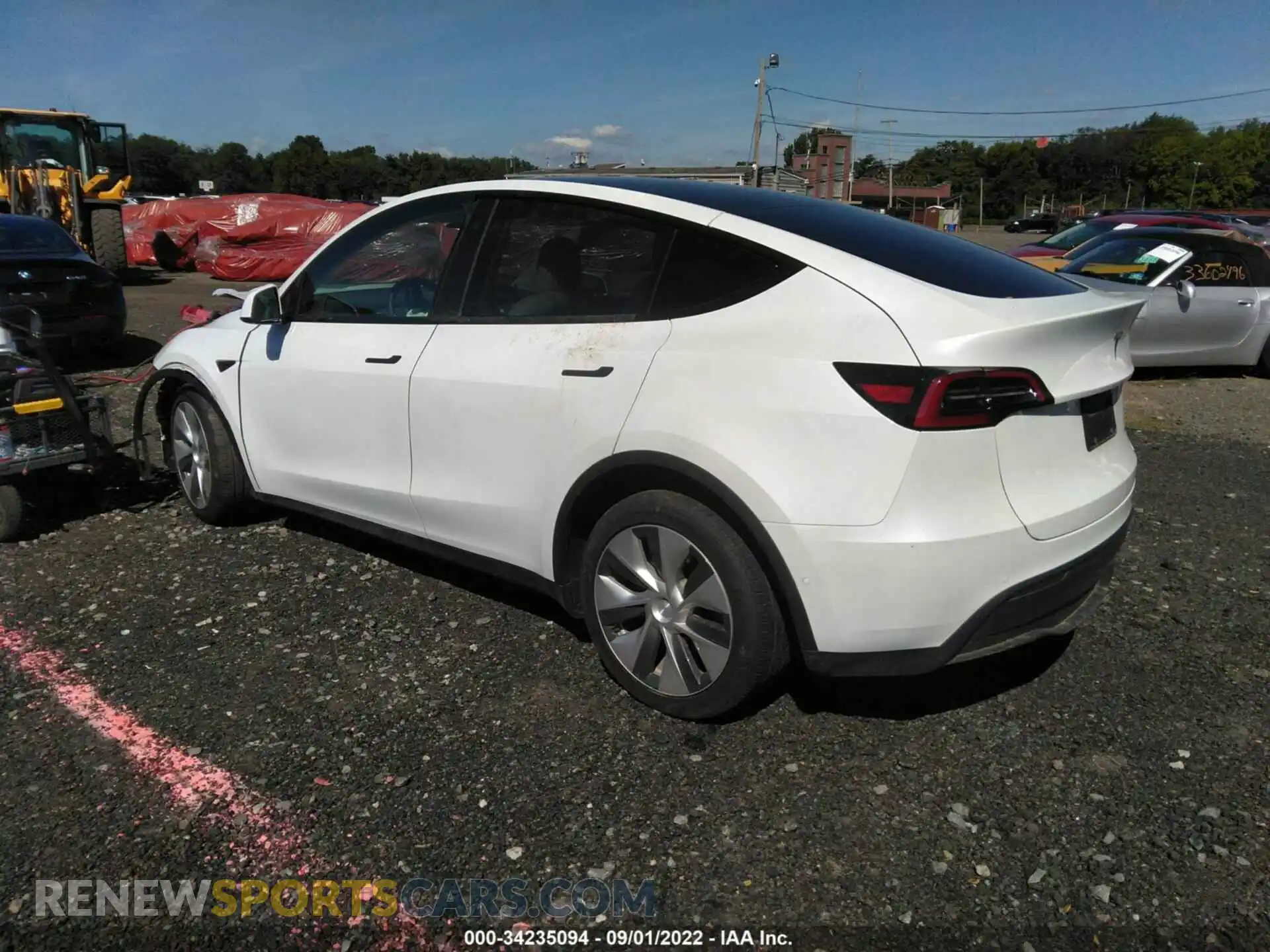 3 Photograph of a damaged car 5YJYGDEE6MF283831 TESLA MODEL Y 2021