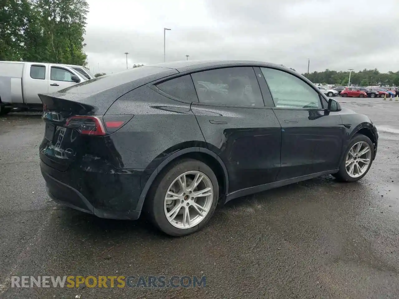 3 Photograph of a damaged car 5YJYGDEE6MF288446 TESLA MODEL Y 2021