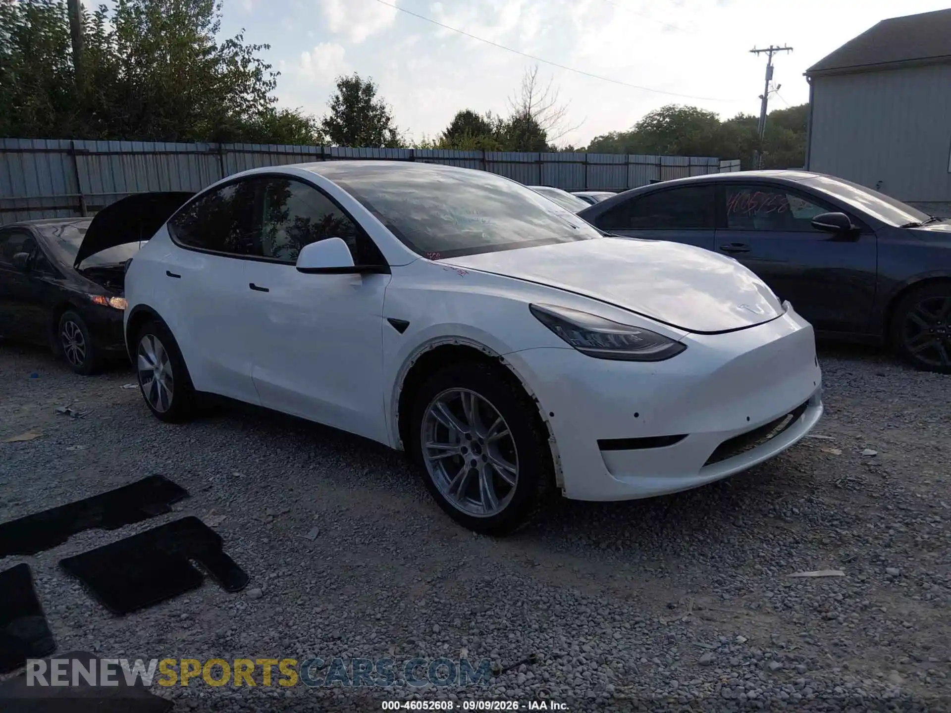 1 Photograph of a damaged car 5YJYGDEE7MF074467 TESLA MODEL Y 2021