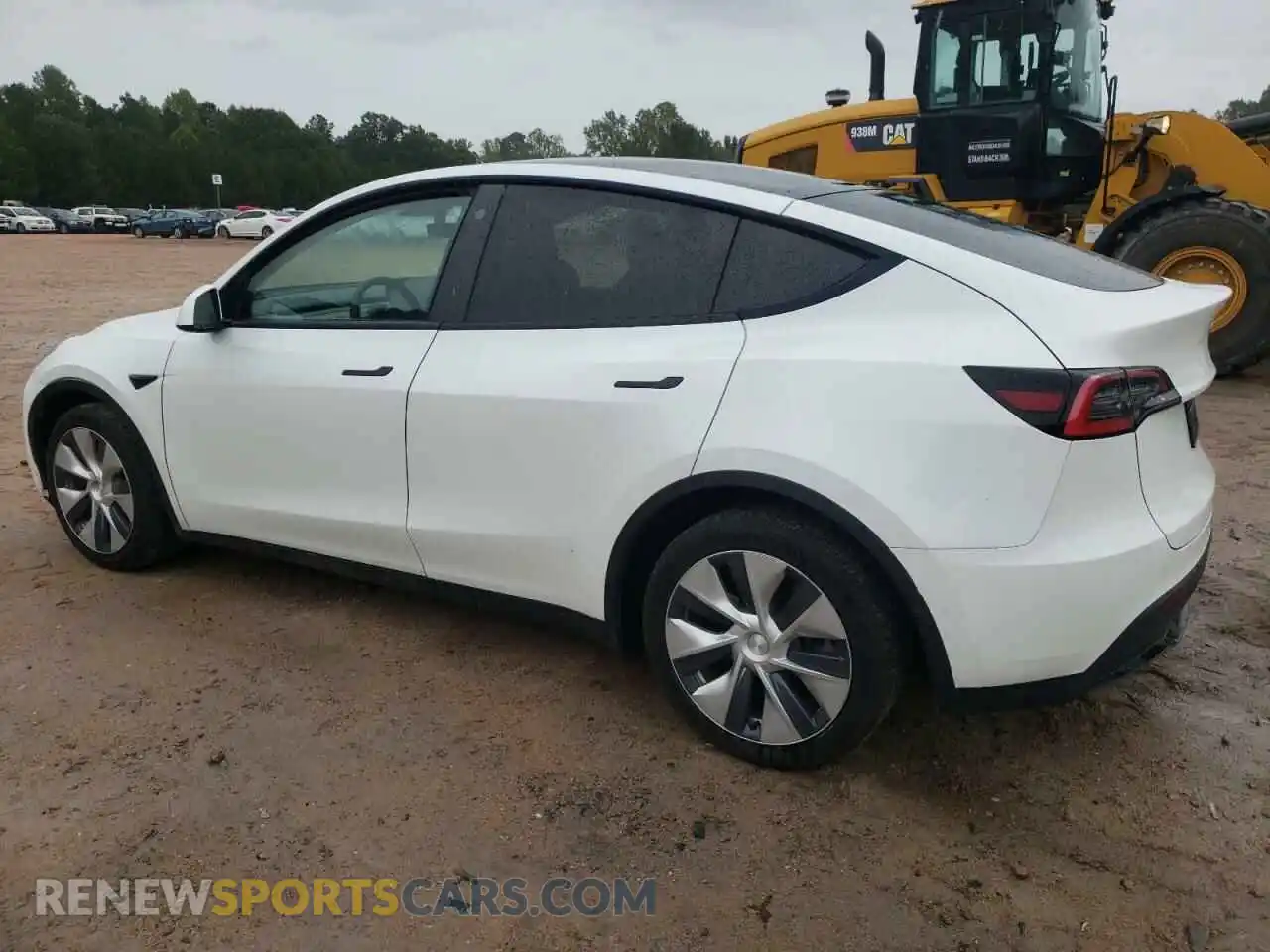 2 Photograph of a damaged car 5YJYGDEE7MF077689 TESLA MODEL Y 2021