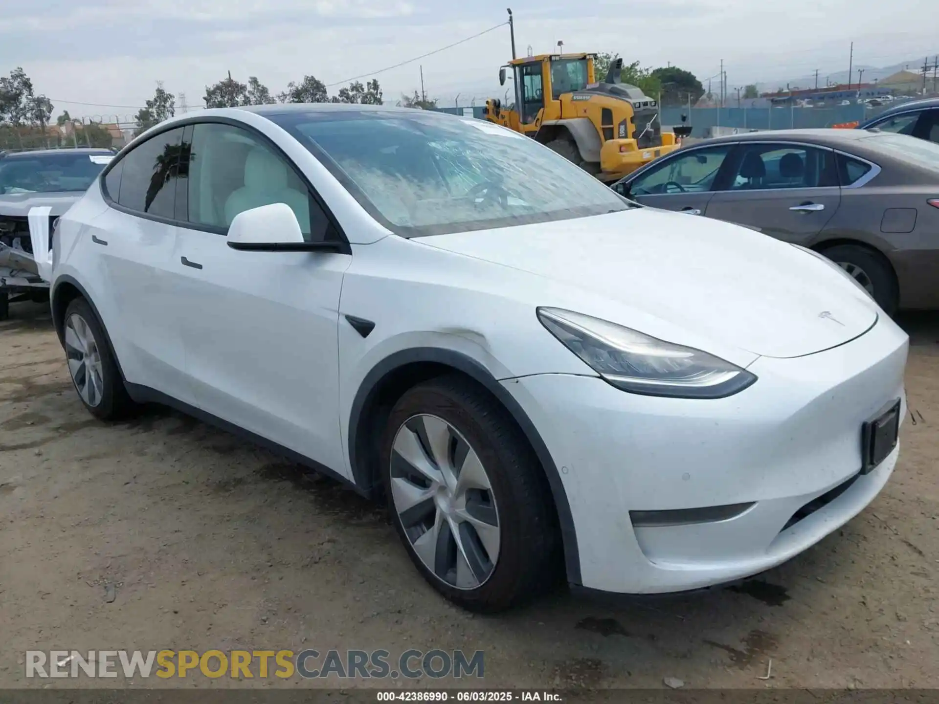 1 fotografías del automóvil dañado 5YJYGDEE7MF090894 TESLA MODEL Y 2021