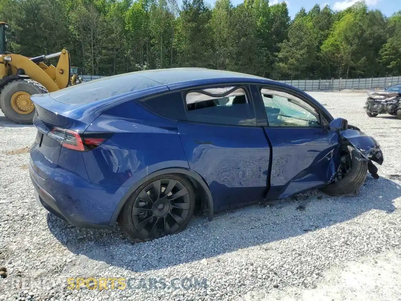 3 Photograph of a damaged car 5YJYGDEE7MF108200 TESLA MODEL Y 2021