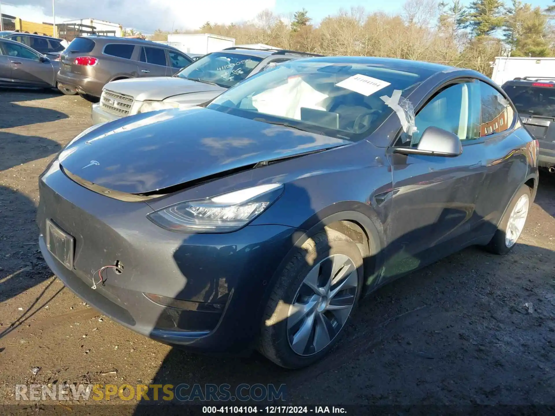 2 Photograph of a damaged car 5YJYGDEE7MF110514 TESLA MODEL Y 2021