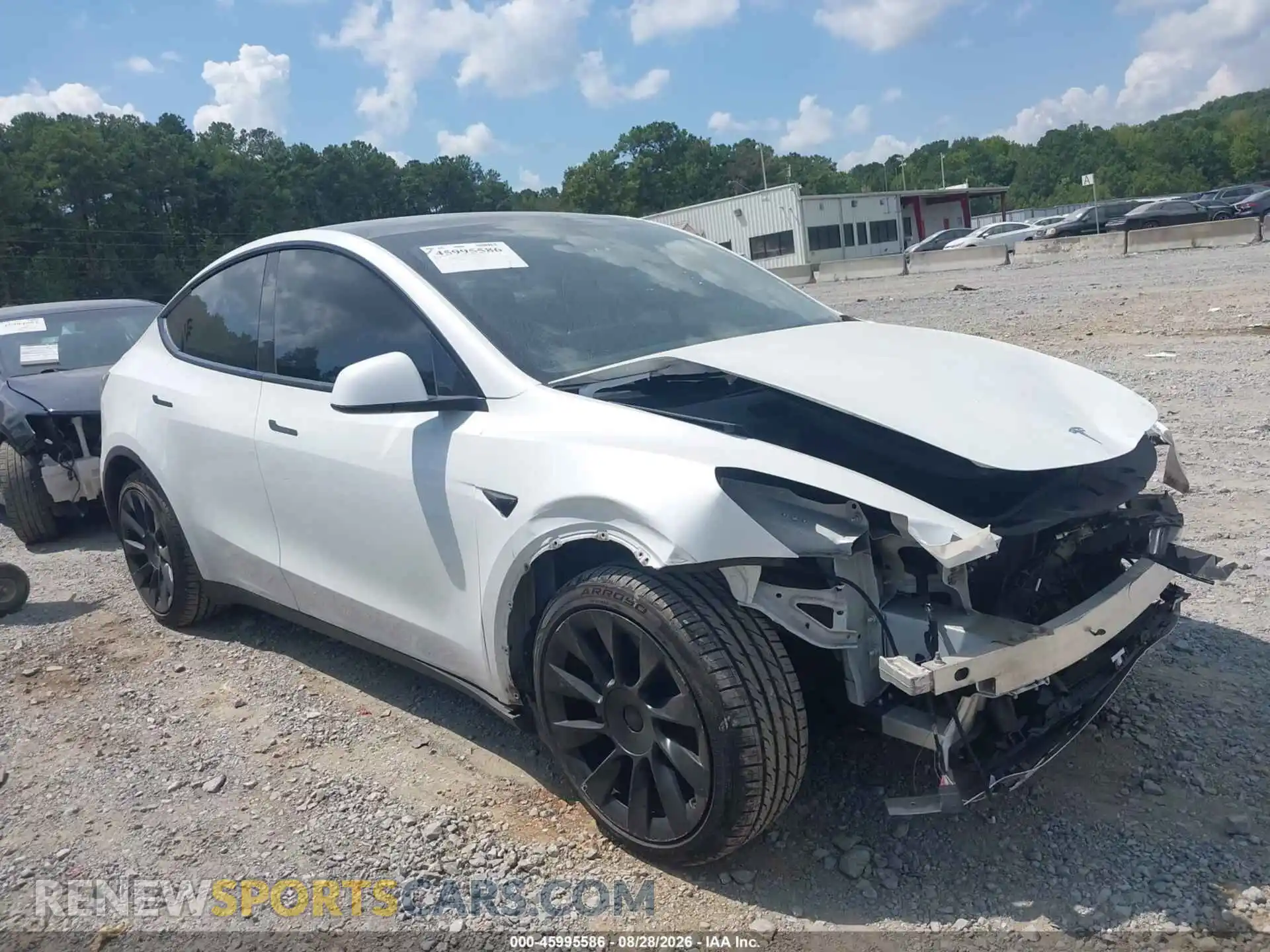 1 fotografías del automóvil dañado 5YJYGDEE7MF127393 TESLA MODEL Y 2021