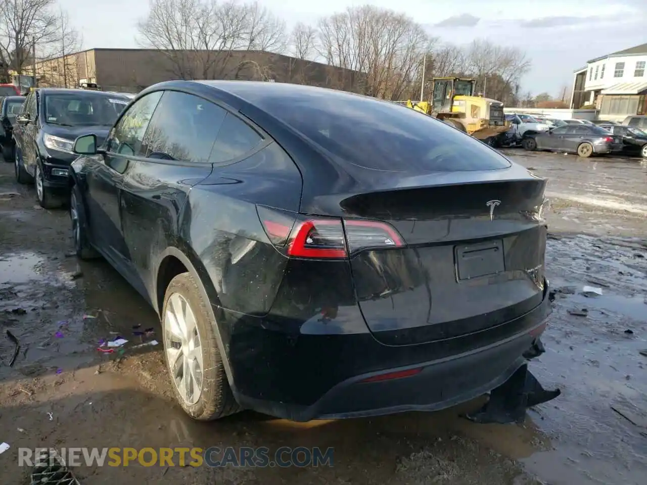 3 Photograph of a damaged car 5YJYGDEE7MF162080 TESLA MODEL Y 2021