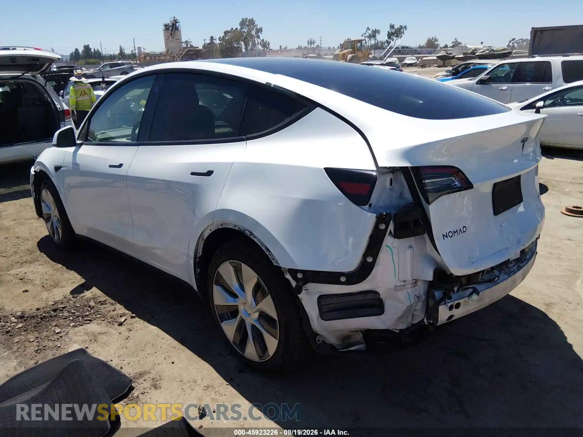 3 Photograph of a damaged car 5YJYGDEE7MF217370 TESLA MODEL Y 2021