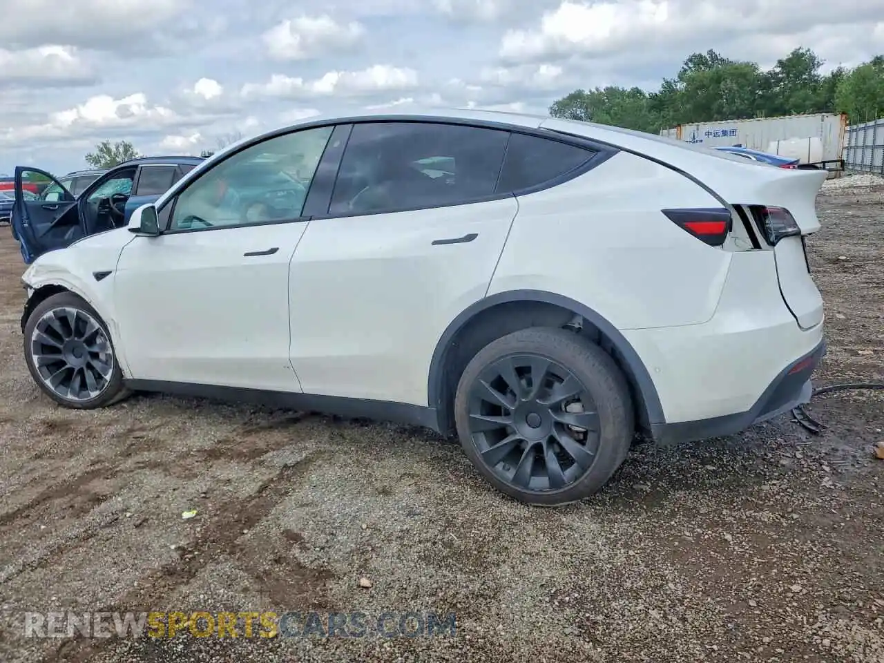 2 Фотография поврежденного автомобиля 5YJYGDEE7MF240566 TESLA MODEL Y 2021