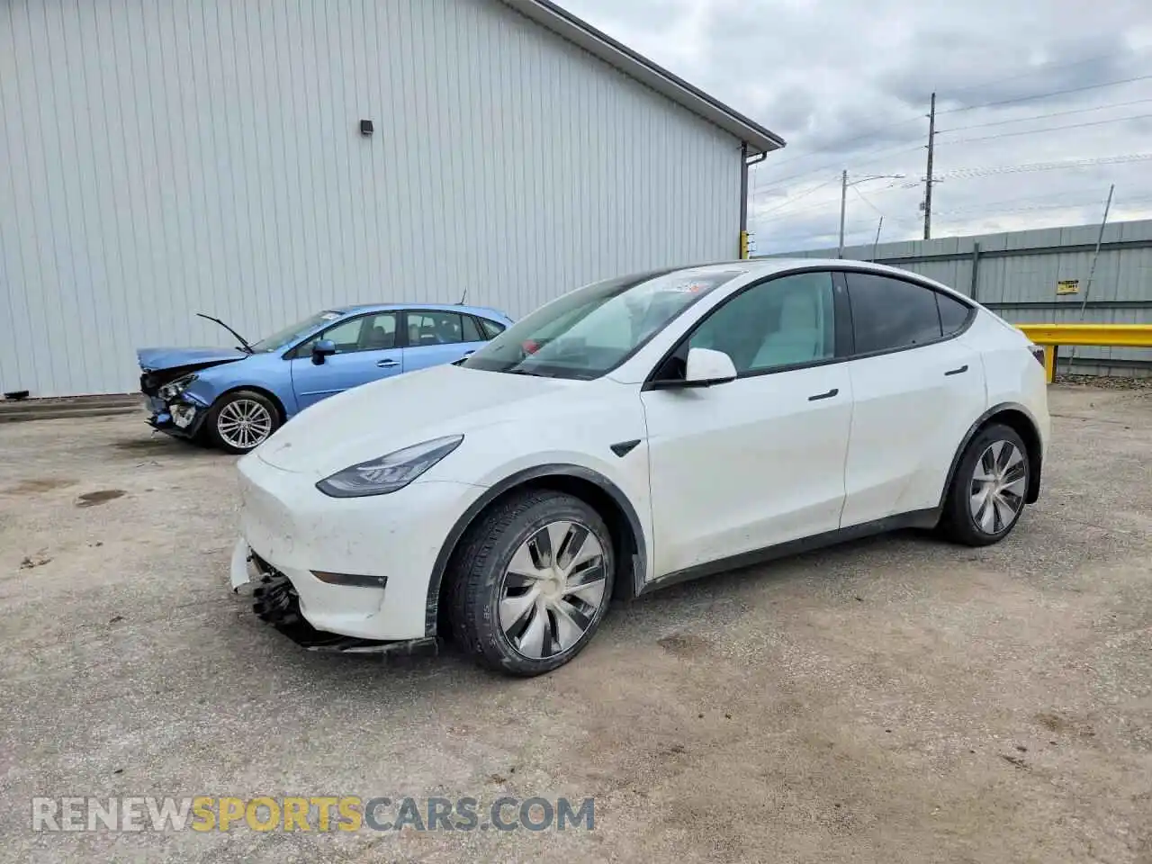 1 fotografías del automóvil dañado 5YJYGDEE7MF245816 TESLA MODEL Y 2021