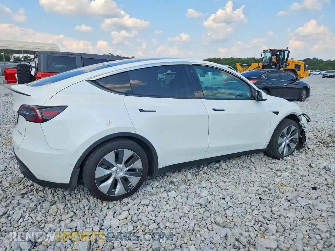 3 Photograph of a damaged car 5YJYGDEE7MF253009 TESLA MODEL Y 2021