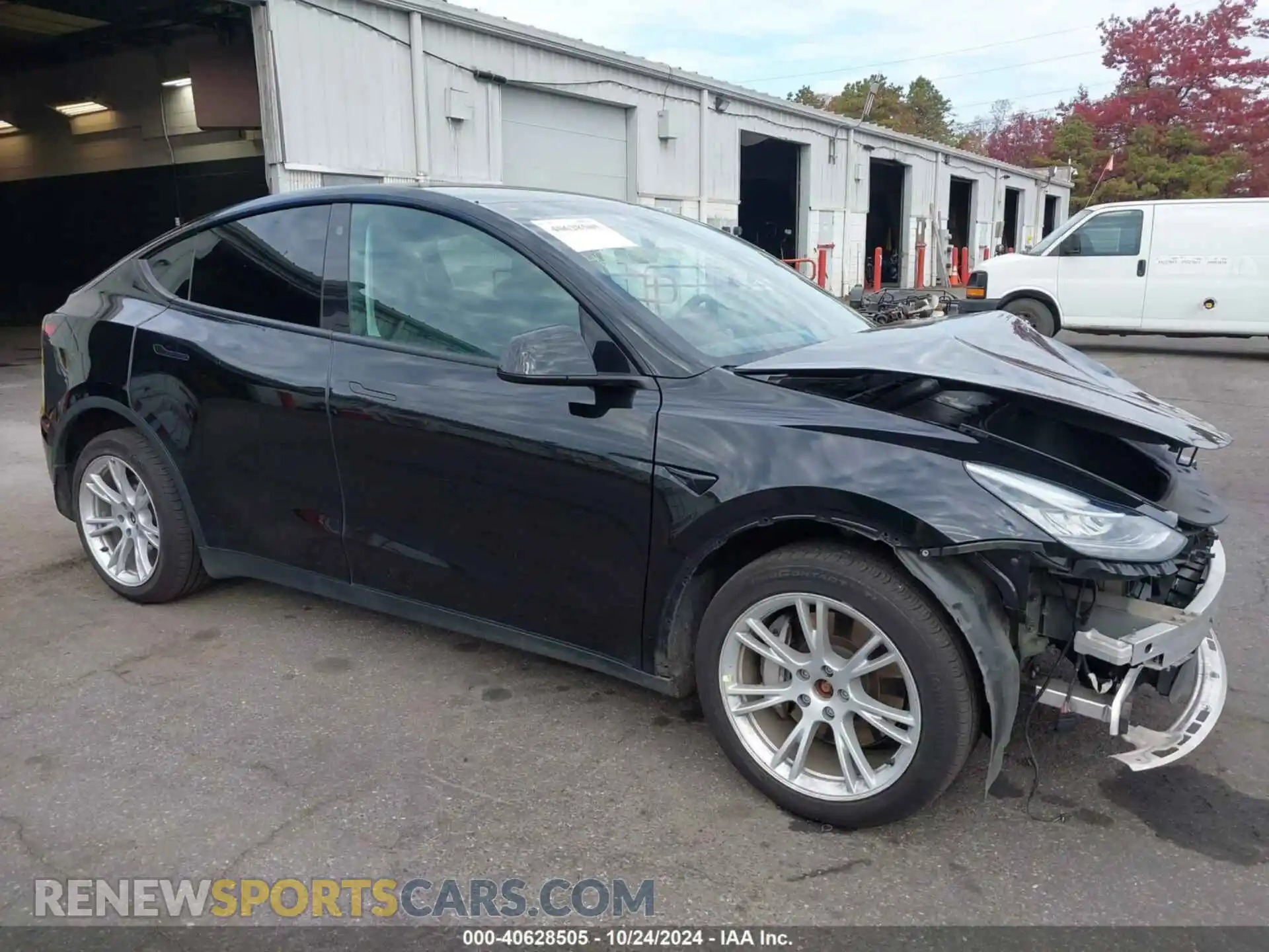 1 Photograph of a damaged car 5YJYGDEE7MF259179 TESLA MODEL Y 2021